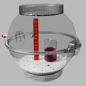 Techni-dome_vacuum or gas-ported desiccator