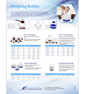 Image: Wilmad-LabGlass Weighing Bottles