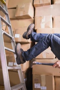 Image:  Falling off a Ladder