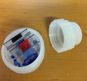 Image:  Polyethylene Slide Mailer Jar - Ask Lab Guy - SP Scienceware