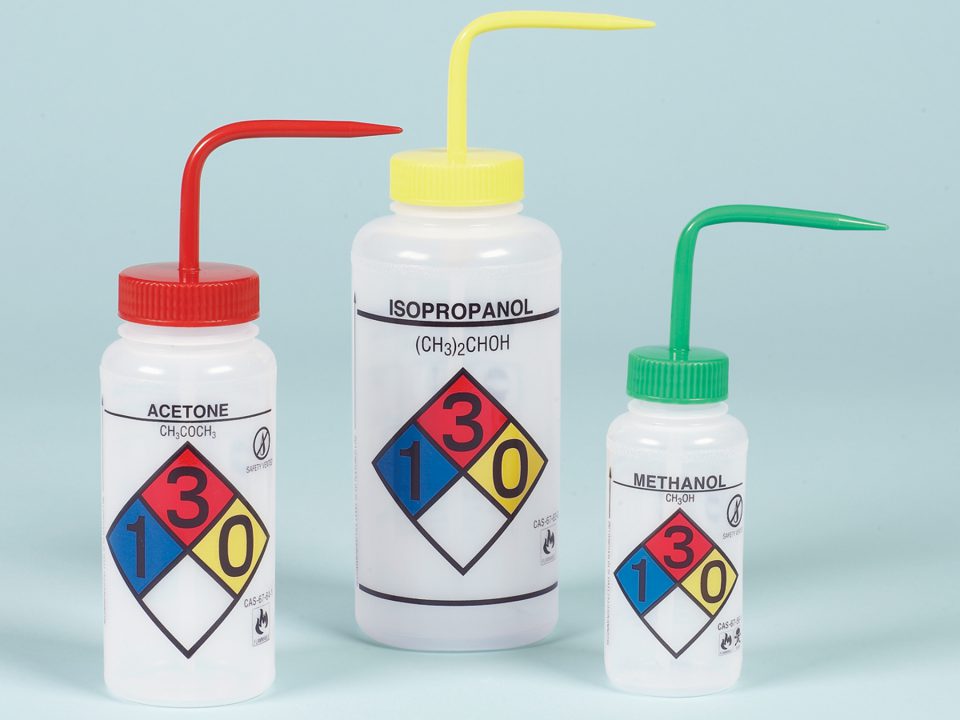 Image: GHS Wash Bottles - Ask Lab Guy