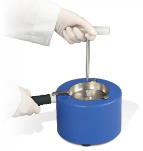 Image:  SP BEL-ART LIQUID NITROGEN COOLED MINI MORTAR AND PESTLE SET; 6½ X 4½ IN.