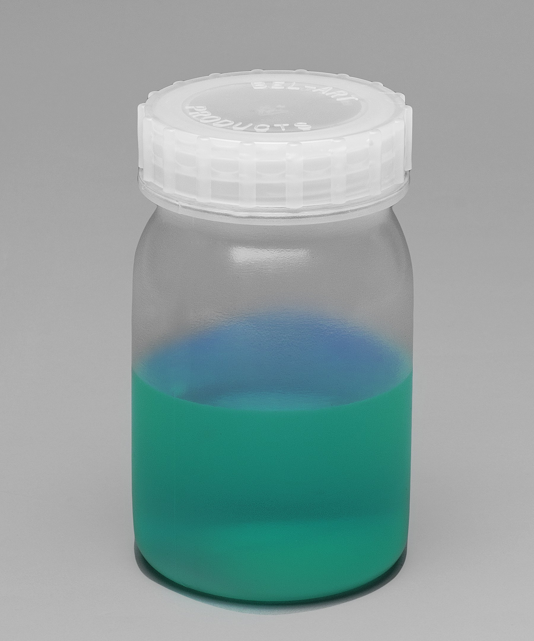 SP Bel-Art Wide-Mouth ¹/₂ L (1 pt) Polypropylene Mason Jars (Pack of 6)