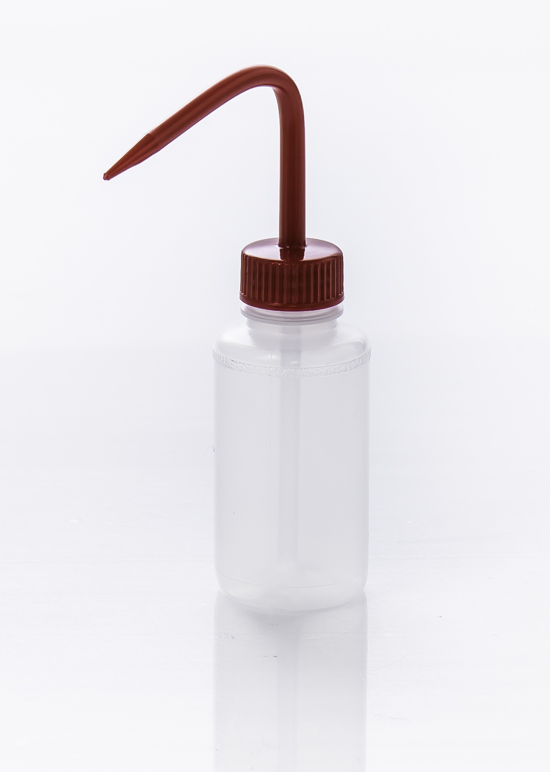 SP Bel-Art Narrow-Mouth 125ml (4oz) Polyethylene Wash Bottles; Red Polypropylene Cap, 28mm Closure (Pack of 6)