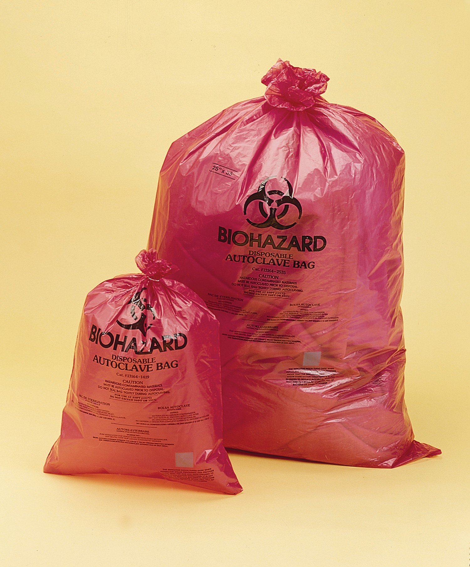 Biohazard Disposal Bags – Red