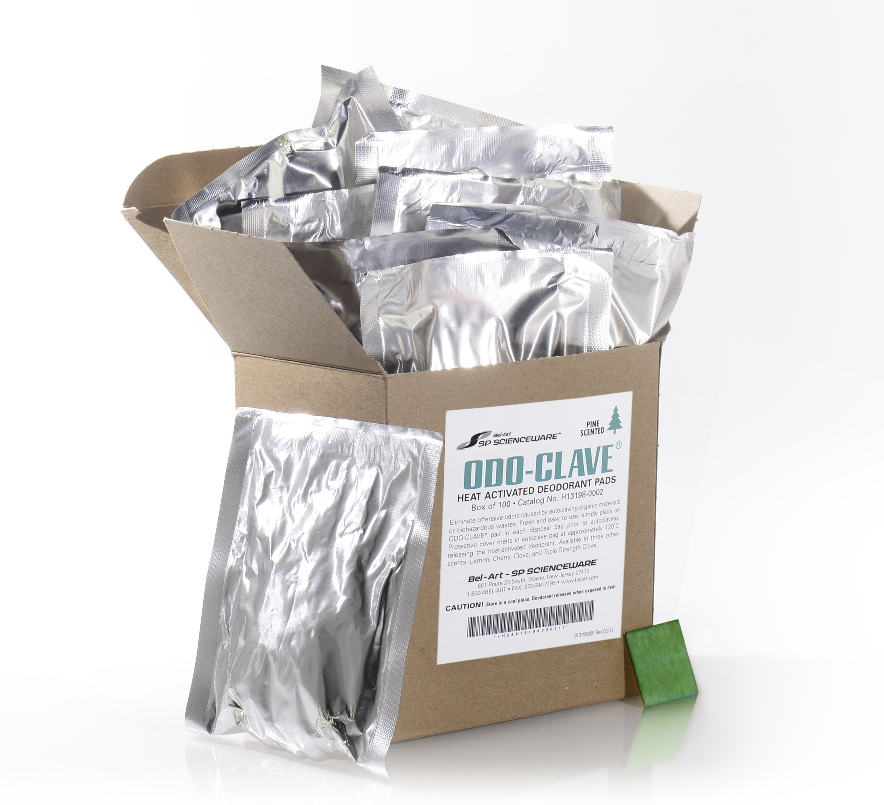SP Bel-Art Odo-Clave Autoclave Deodorizer; Pine Scent (Pack of 100)