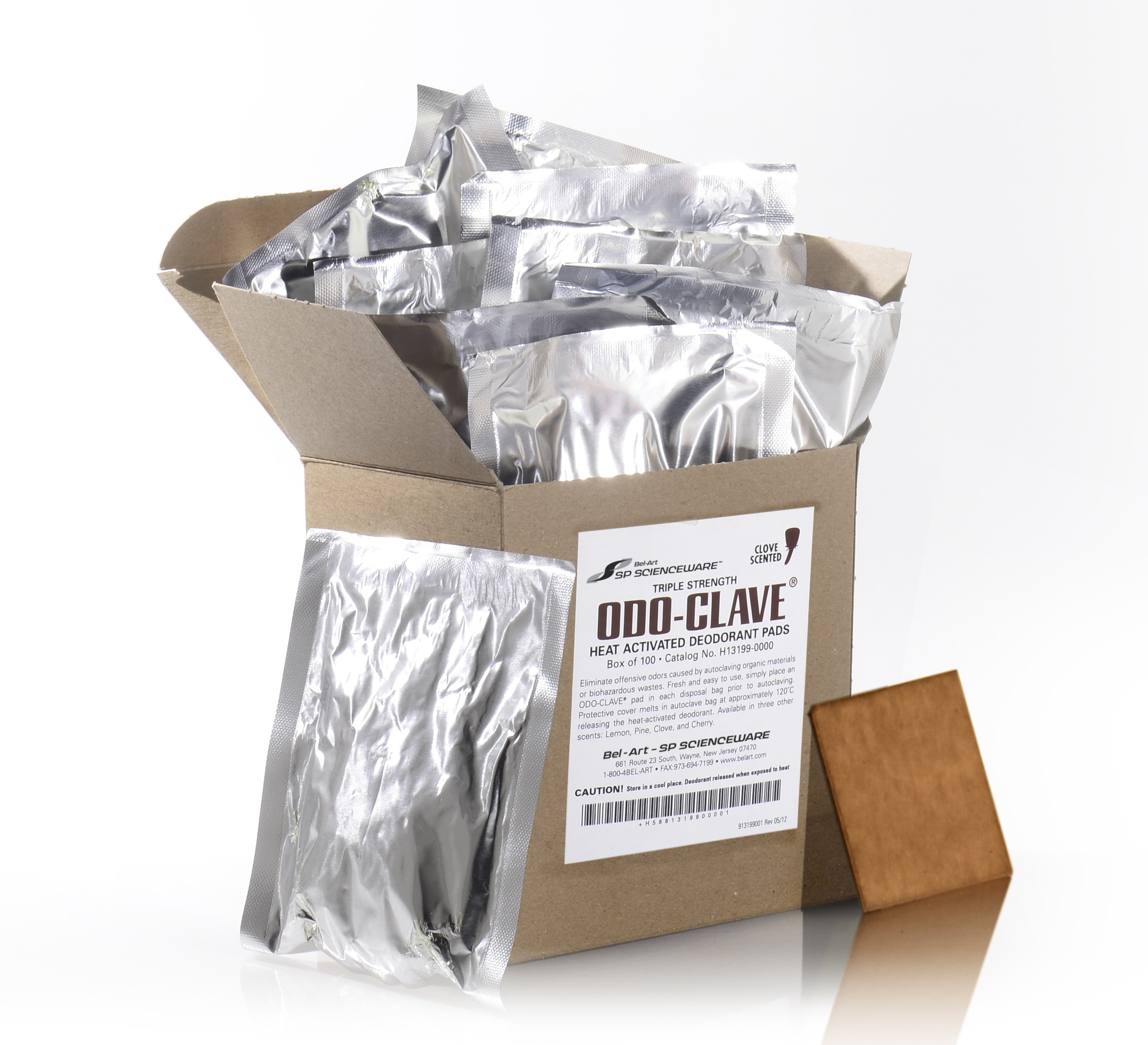 SP Bel-Art Odo-Clave Autoclave Deodorizer; Triple Strength Clove Scent (Pack of 100)