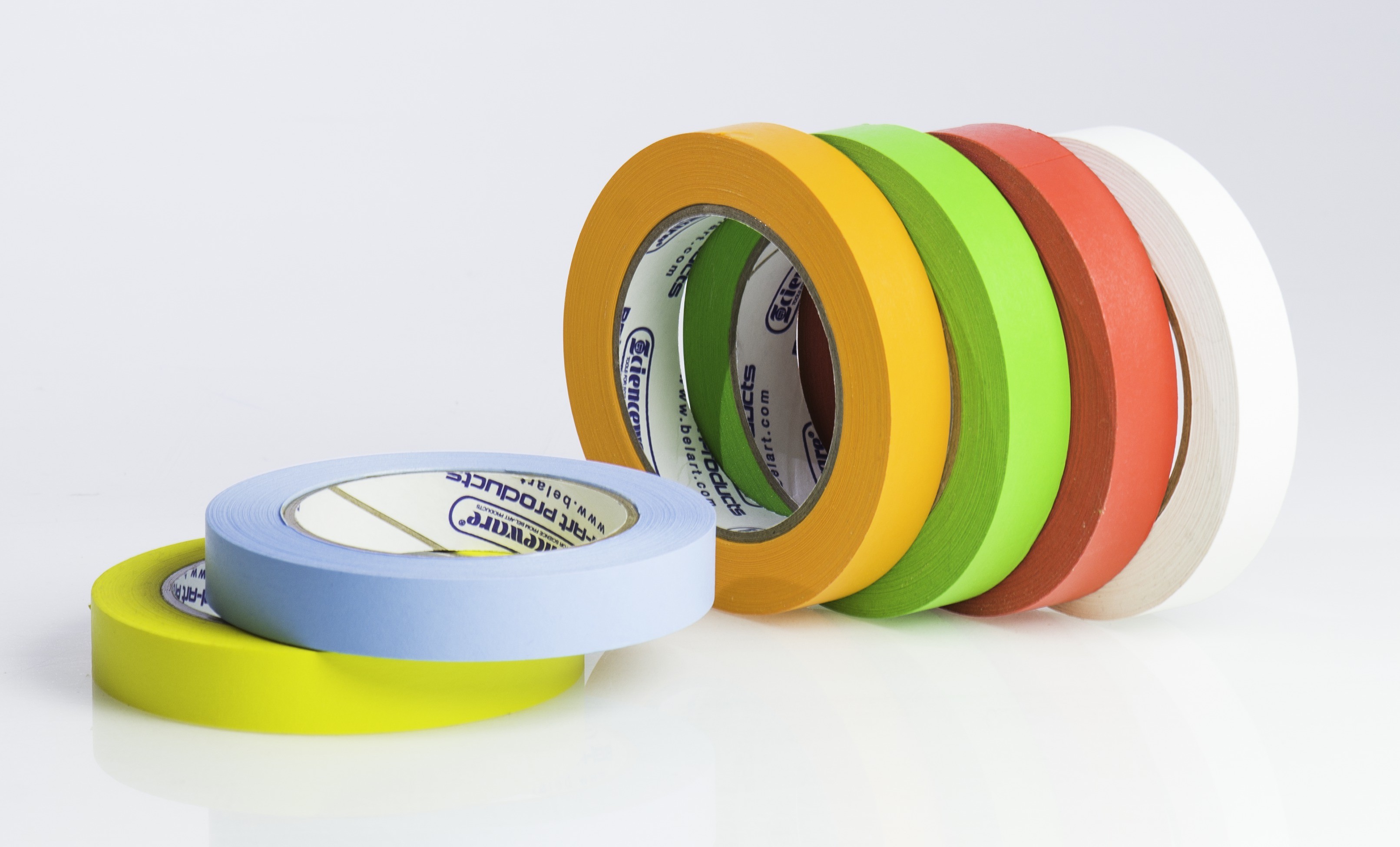 Write-On Label Tape Rainbow 6-Pack