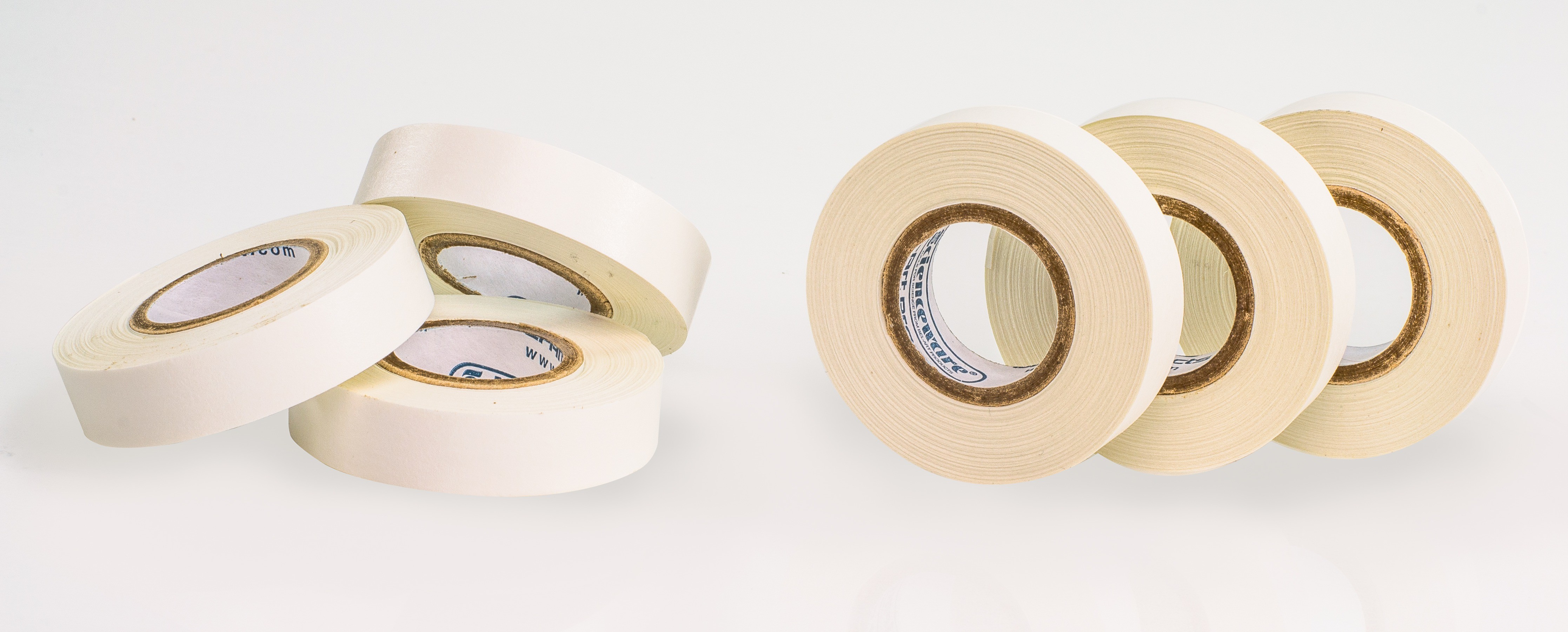 SP Bel-Art Write-On White Label Tape; 15yd Length, ¹/₂ in. Width, 1 in. Core (Pack of 6)
