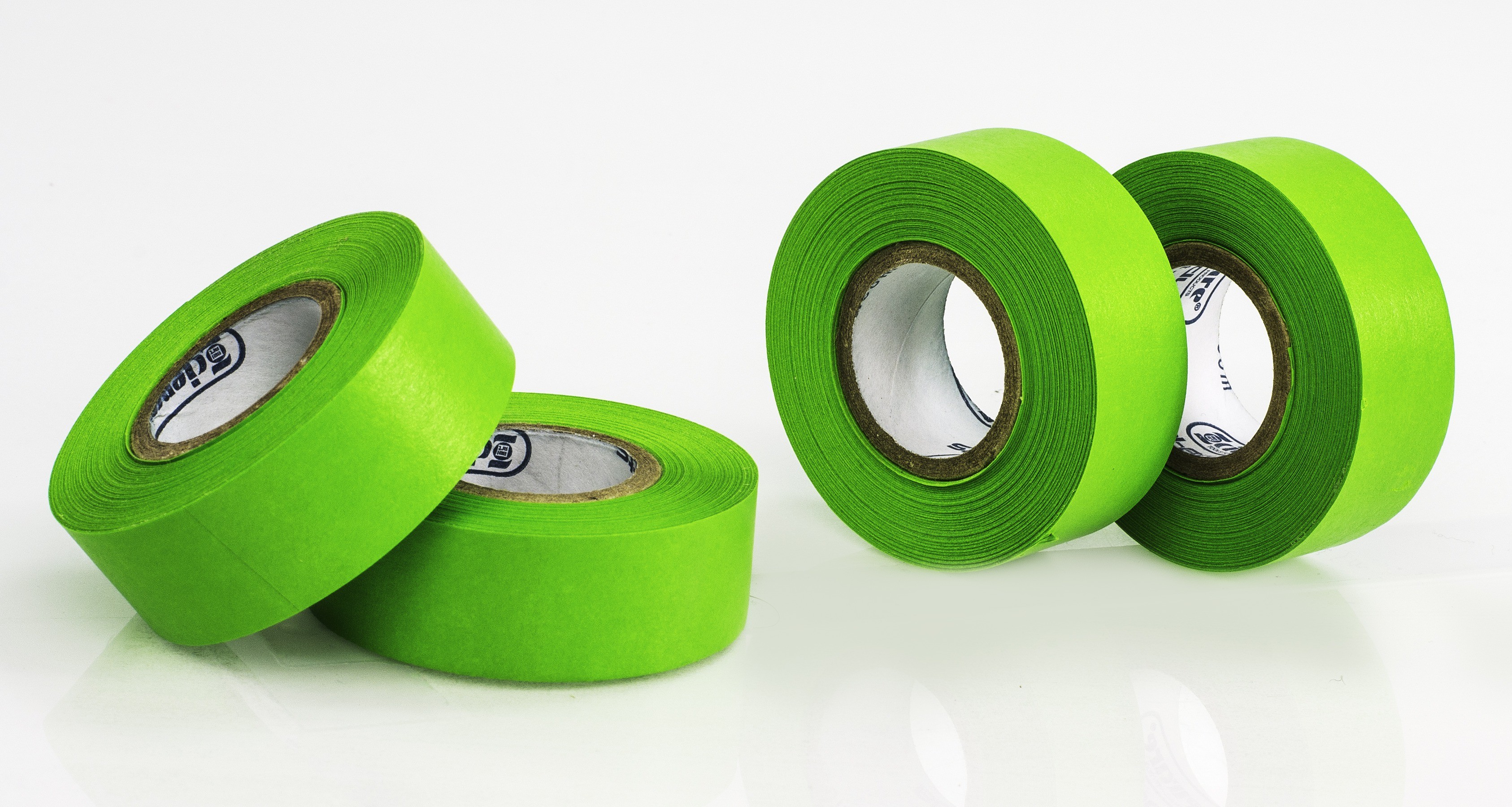 SP Bel-Art Write-On Green Label Tape; 15yd Length, ³/₄ in. Width, 1 in. Core (Pack of 4)