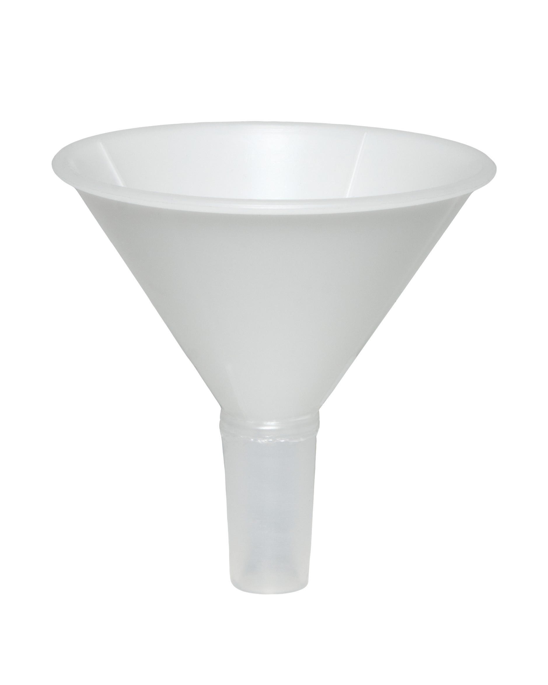 SP Bel-Art Polypropylene 169ml Powder Funnel with 24/40 Tapered Stem