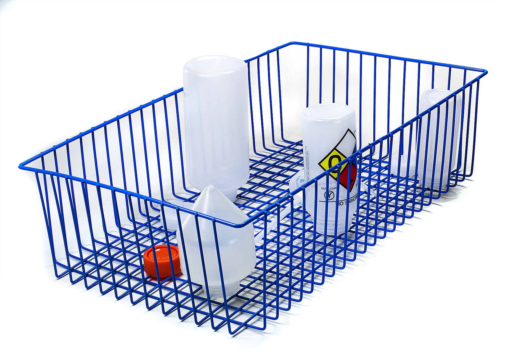 SP Bel-Art Poxygrid Steel Wire Basket; 24¾ x 14 x 6 in.