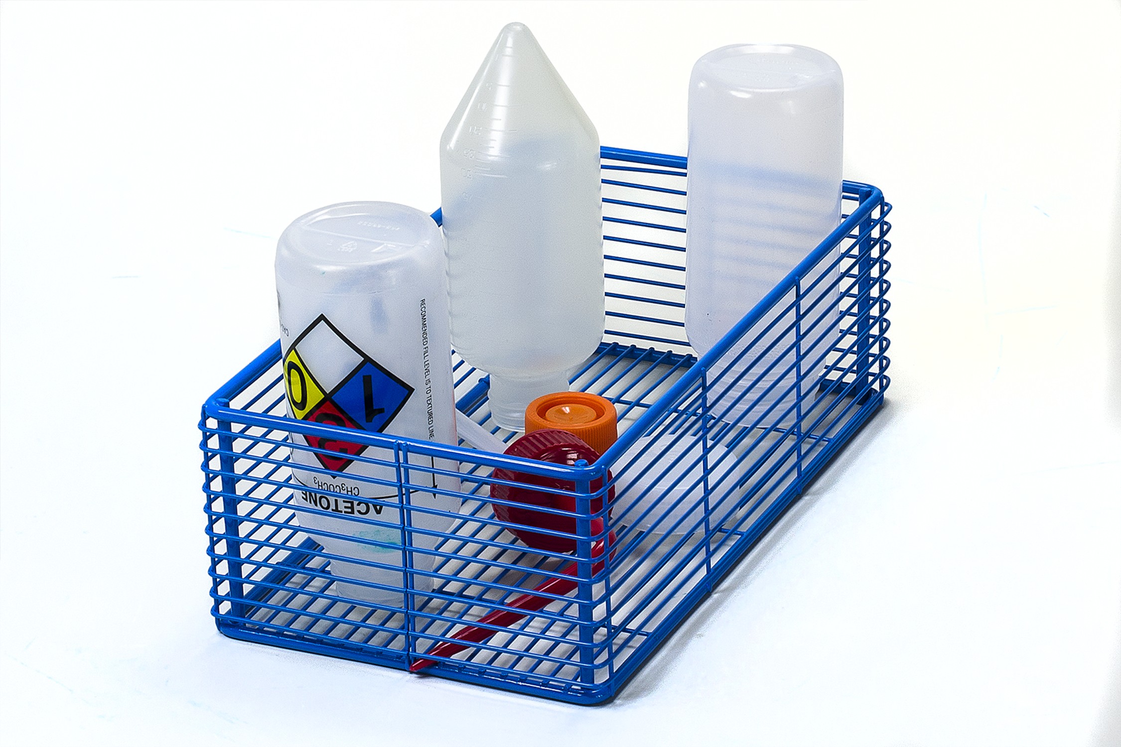 SP Bel-Art Poxygrid Steel Wire Basket; 11 x 6 x 3½ in.