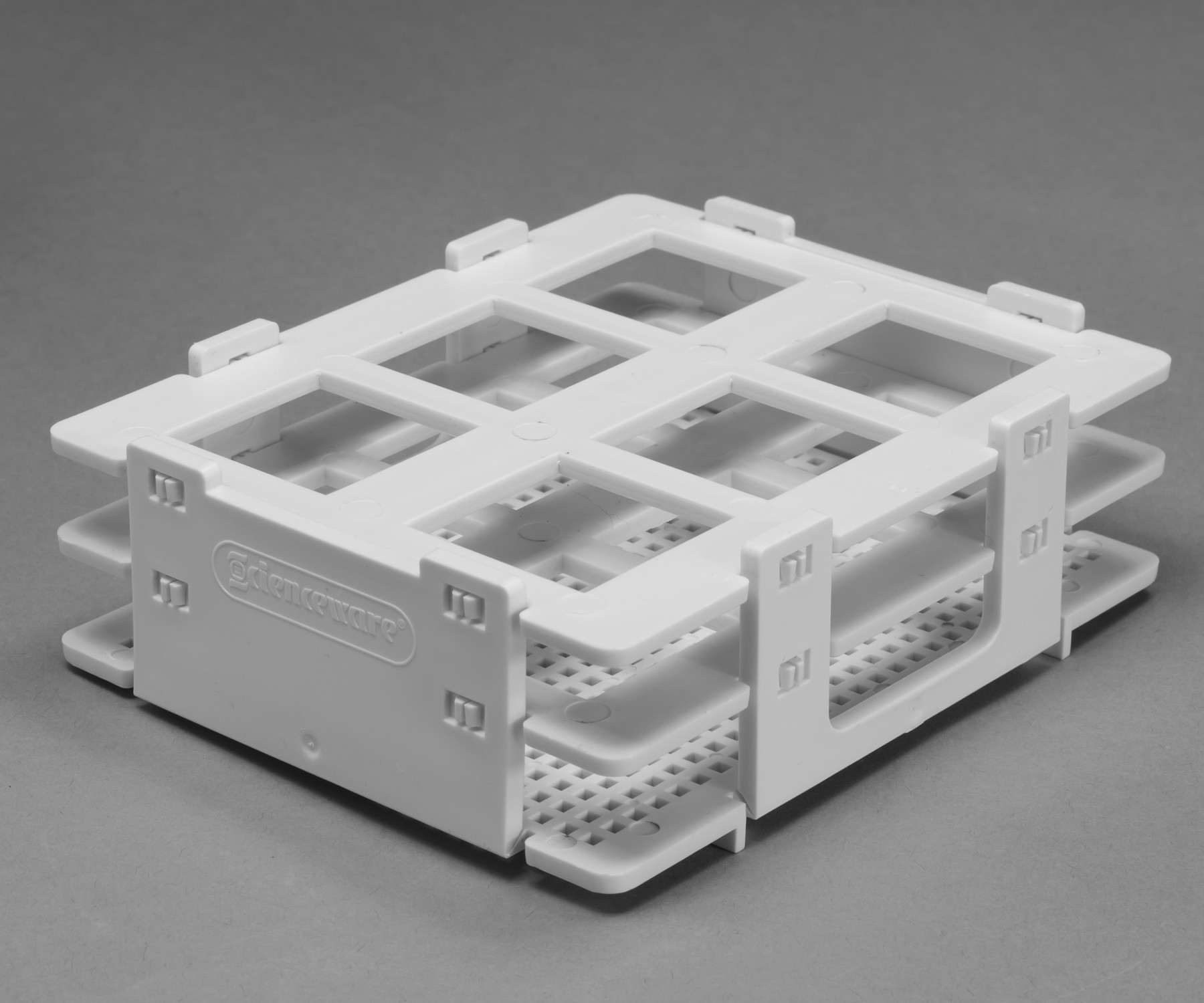 SP Bel-Art No-Wire Bottle and Vial Rack; For 25-30mm Bottles and Vials, 6 Places