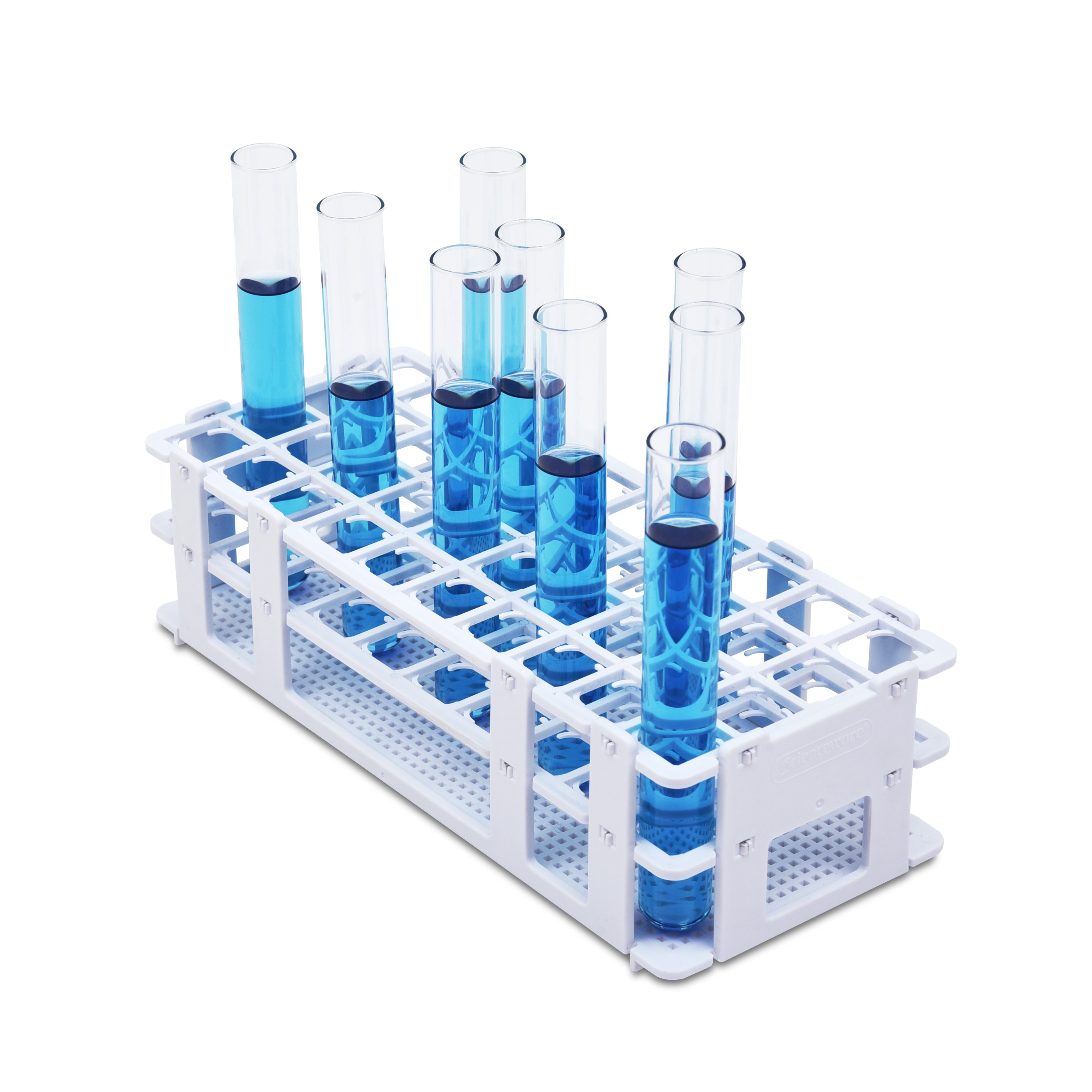 SP Bel-Art No-Wire Test Tube Grip Rack; For 18-20mm Tubes, 40 Places