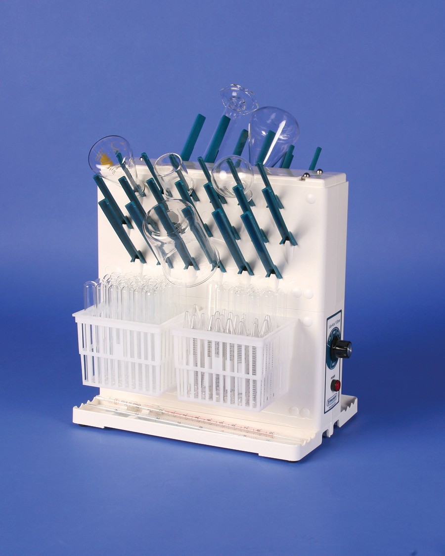 SP Bel-Art Lab-Aire II Polypropylene Double-Sided Electric Benchtop Glassware Dryer; 2 Tier, 120V, 16.75 x 10 x 15.7 in.