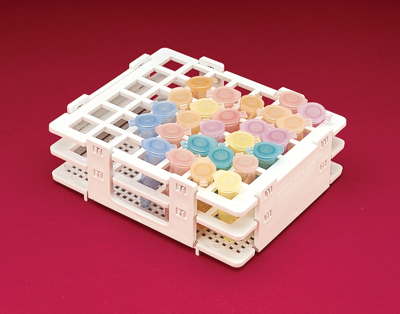 No-Wire Microcentrifuge Tube Racks