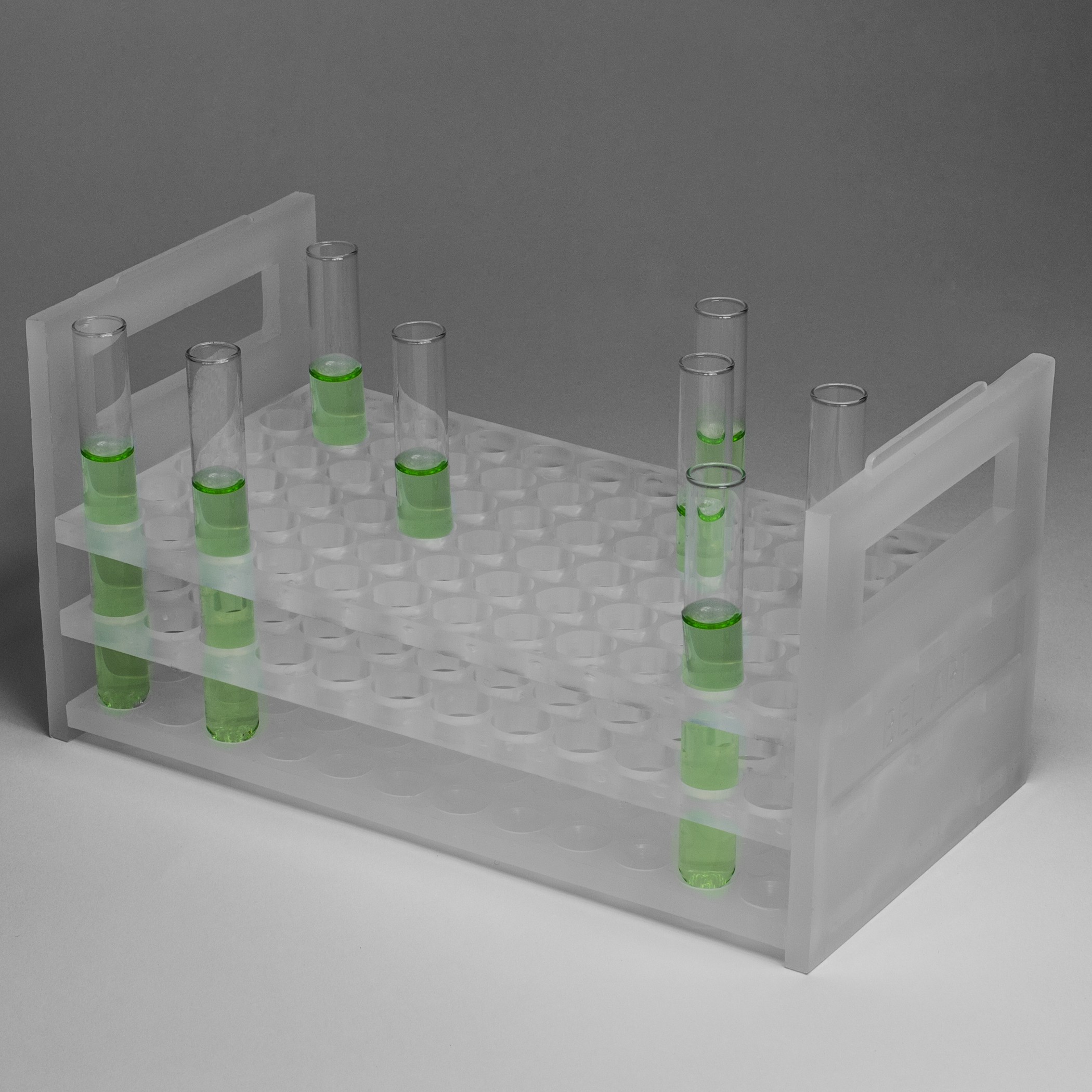 SP Bel-Art Heavy Duty Test Tube Rack; For 10-13mm Tubes, 72 Places