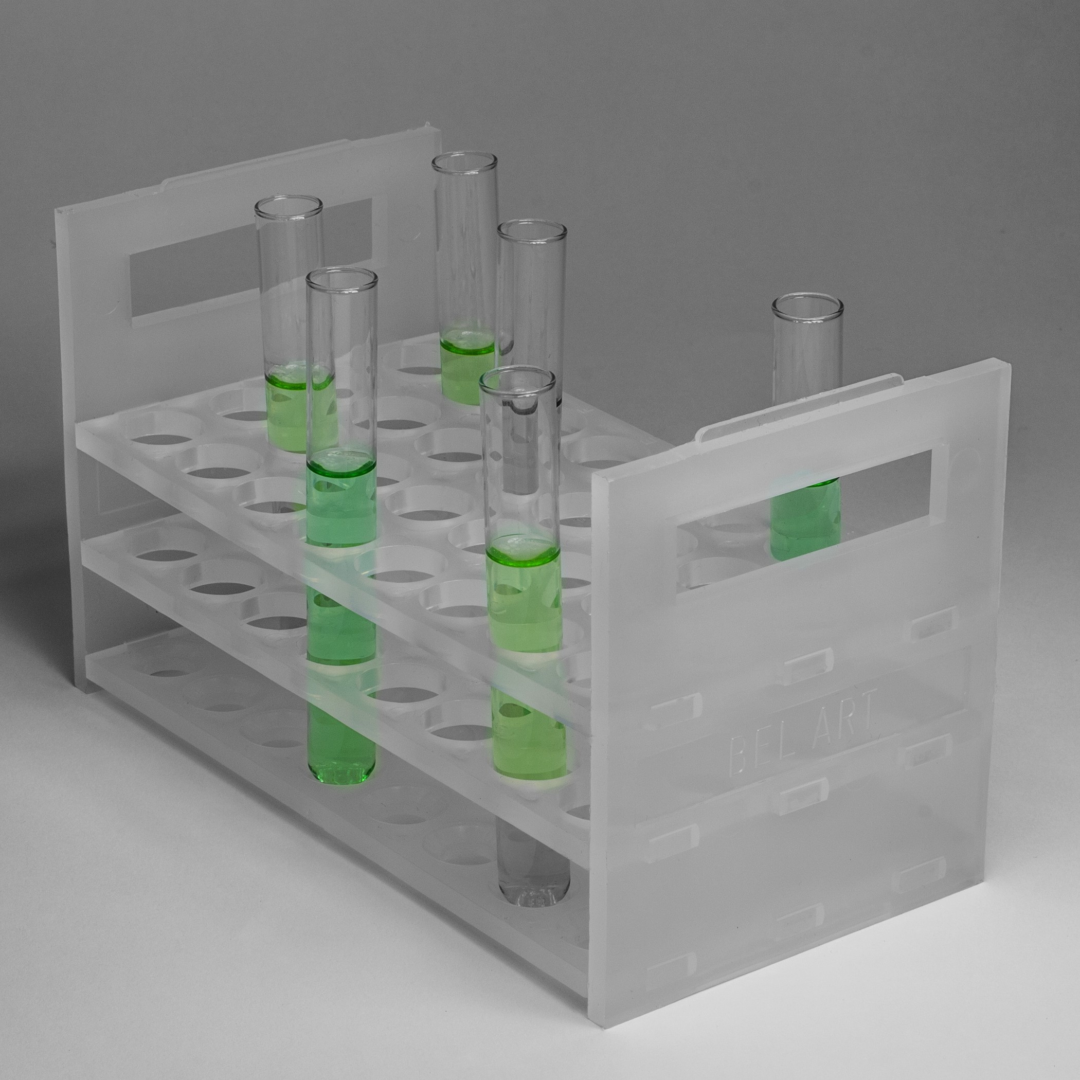 SP Bel-Art Heavy Duty Test Tube Rack; For 16-20mm Tubes, 32 Places