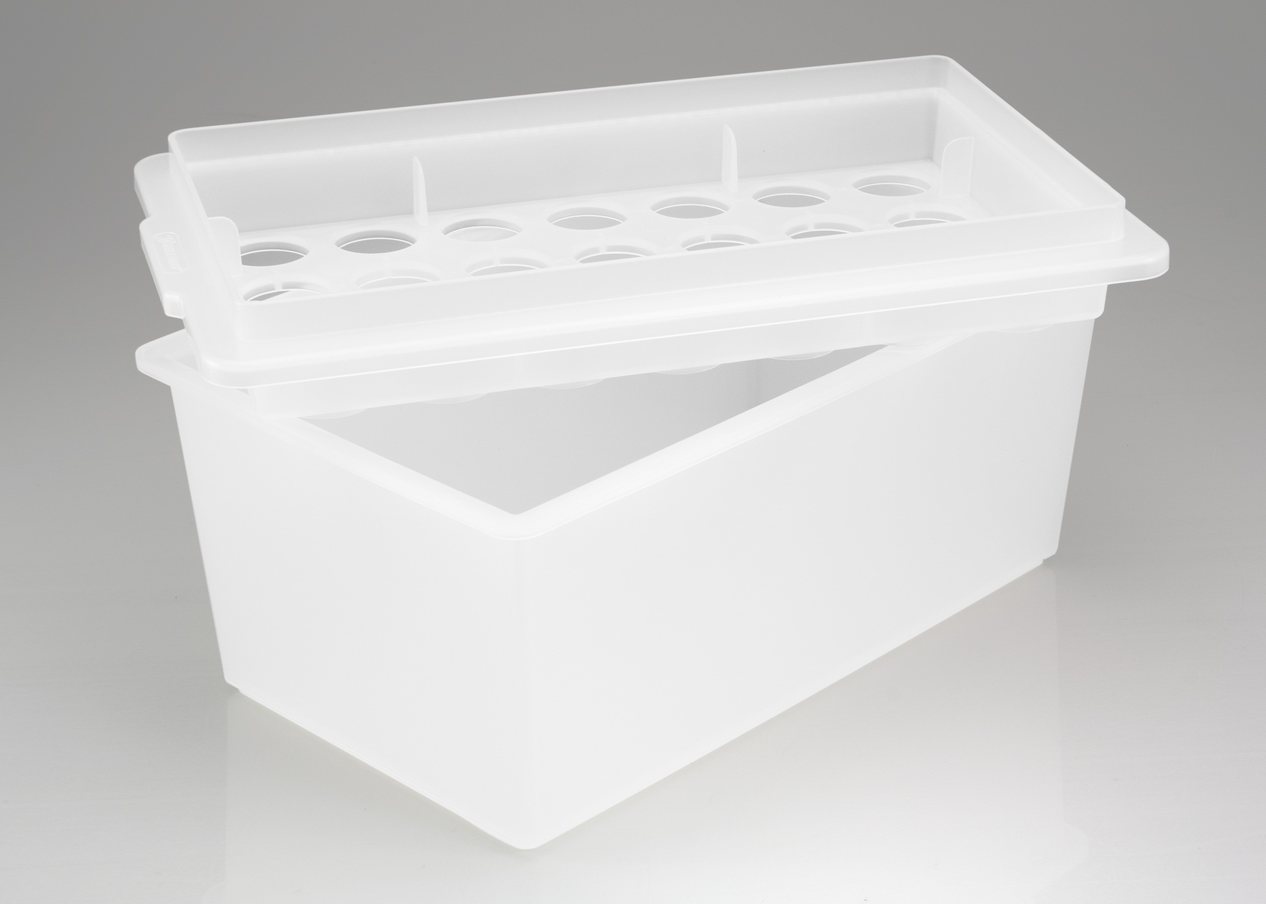SP Bel-Art Polypropylene Spill Containment Tray; 12¾ x 7⅞ x 5⅞ in.