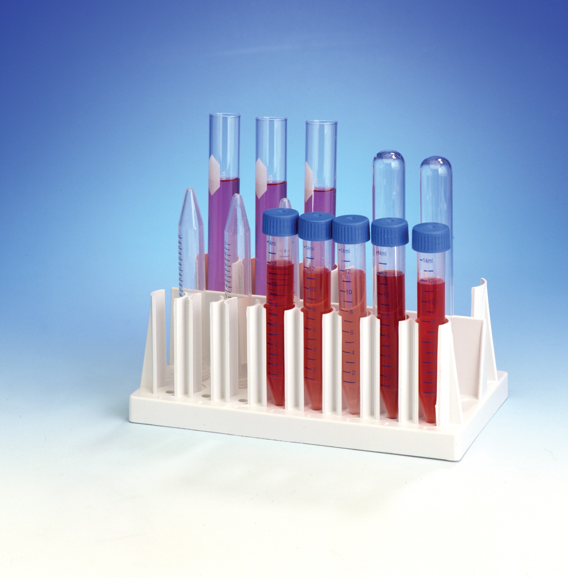 Color Comparison Tube Rack
