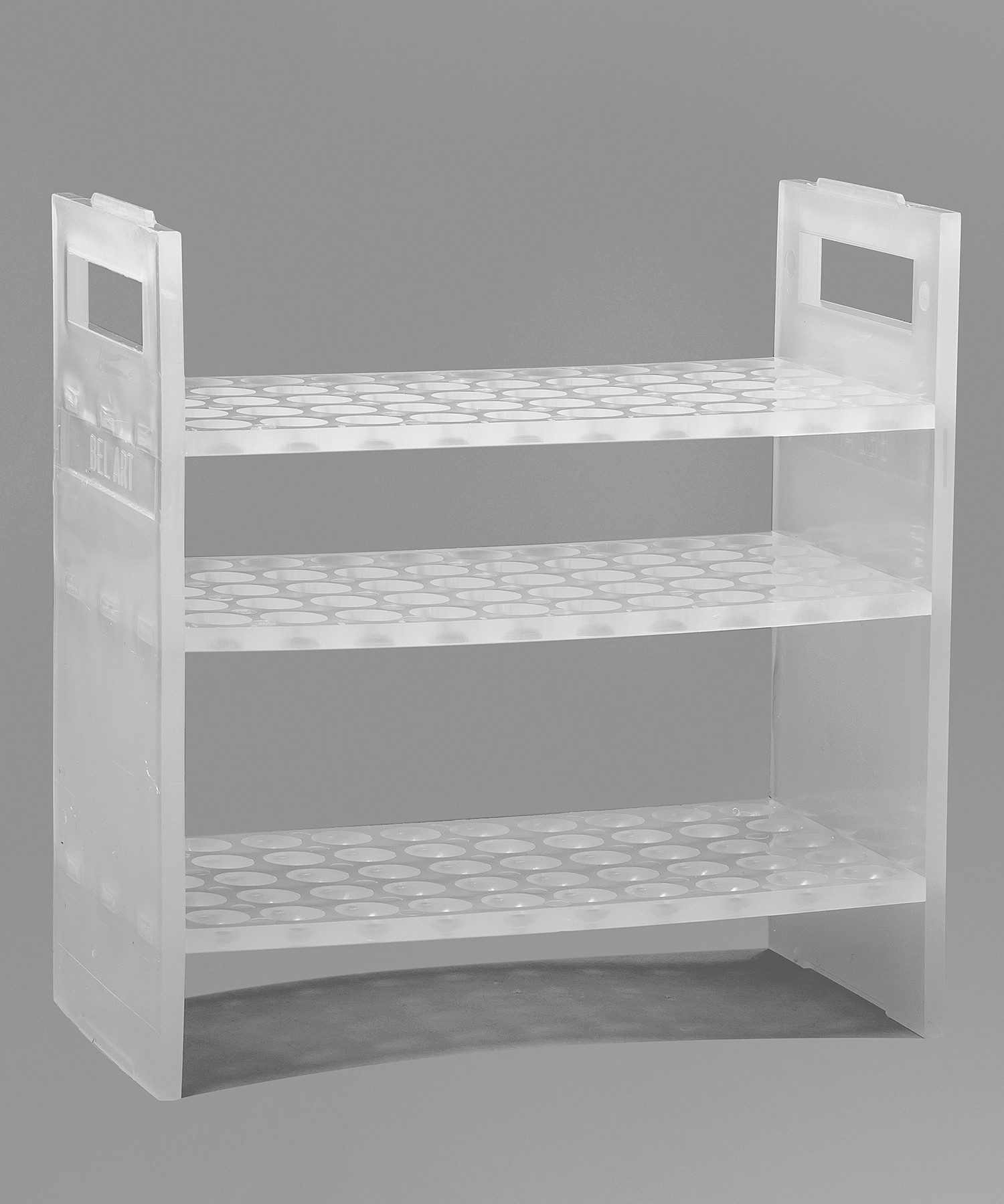 SP Bel-Art Pipette Support Rack; 16mm, 50 Places, 8⅜ x 4½ x 8¾ in., Polypropylene