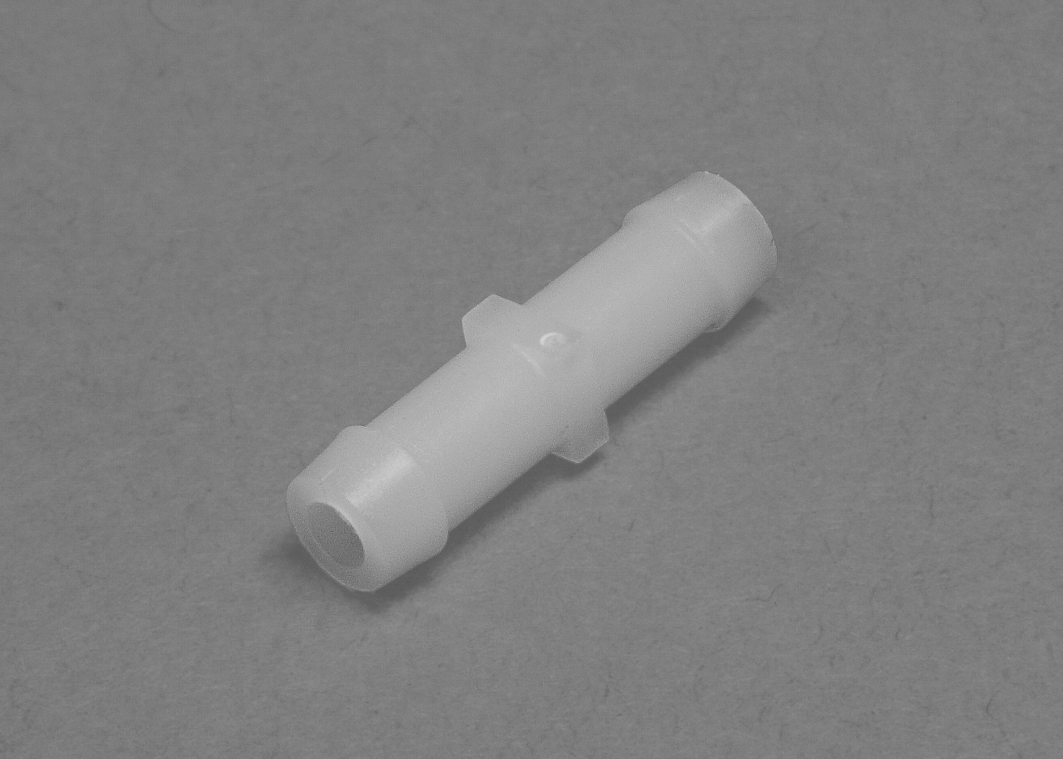 SP Bel-Art Straight Tubing Connectors for ⅛ in. Tubing; Polypropylene (Pack of 12)