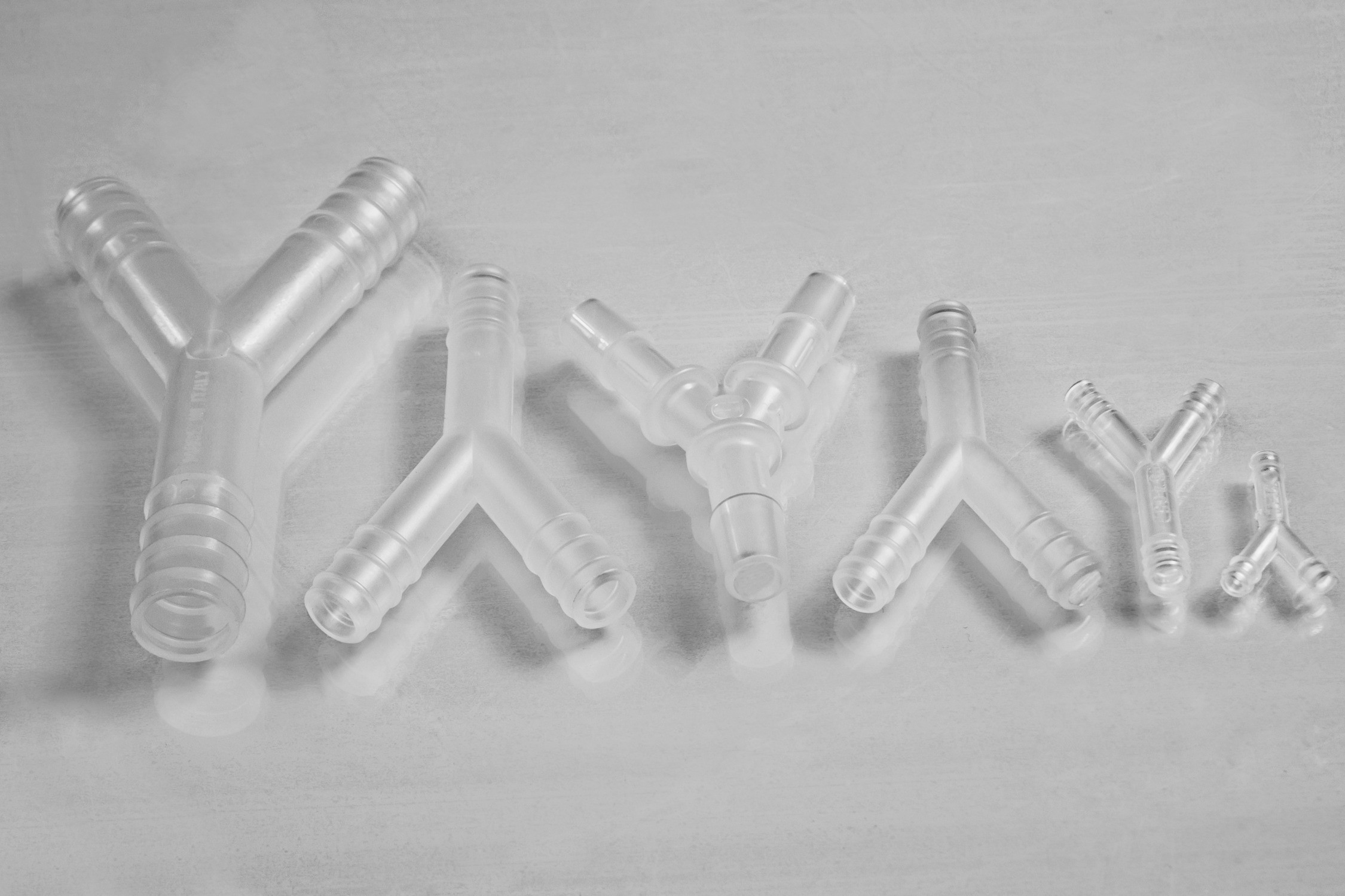 Wye (Y) Tubing Connectors