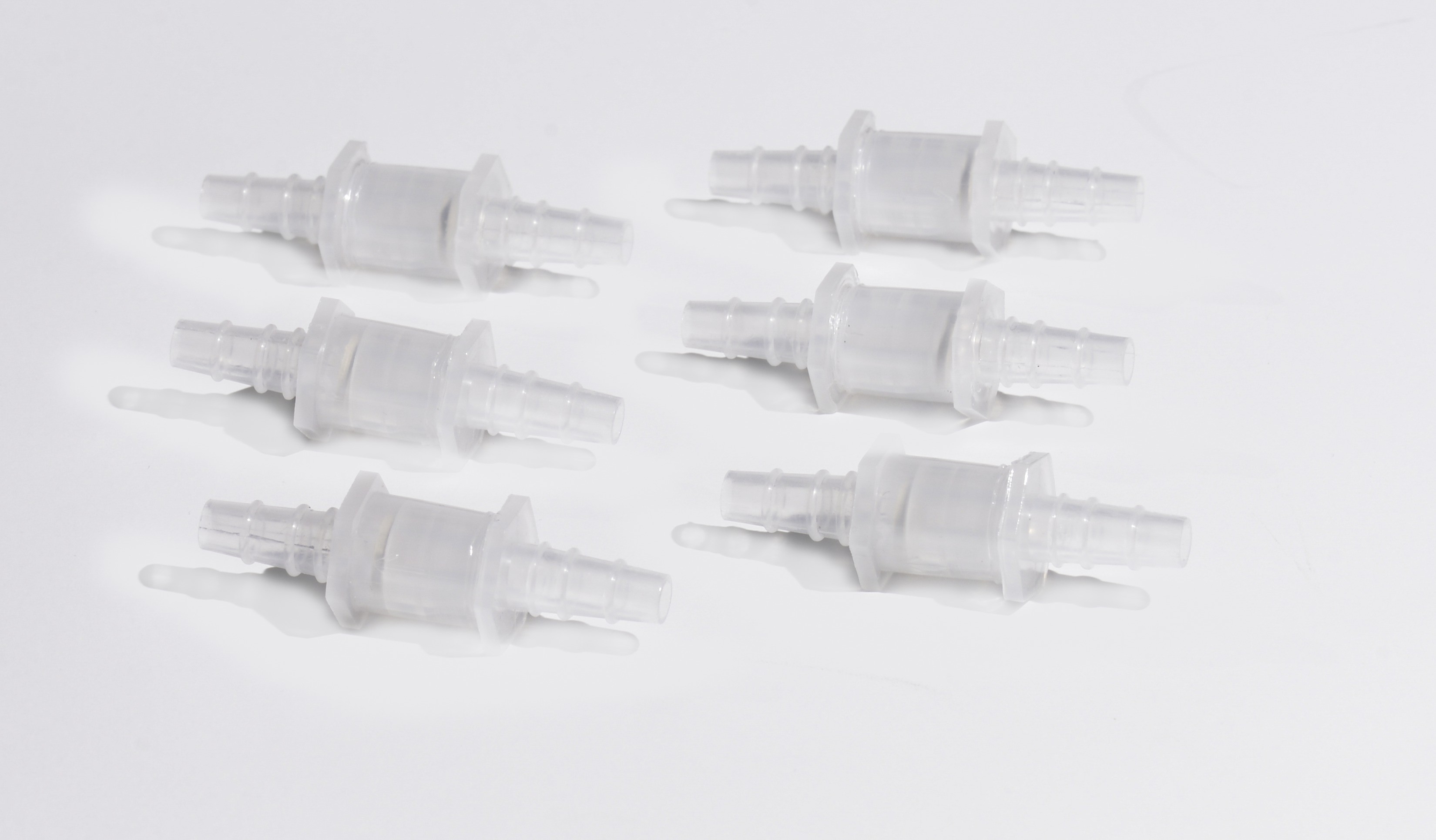 SP Bel-Art Check Valves; ¼ to ⅜ in. Tapered End Diameter, Polypropylene (Pack of 6)