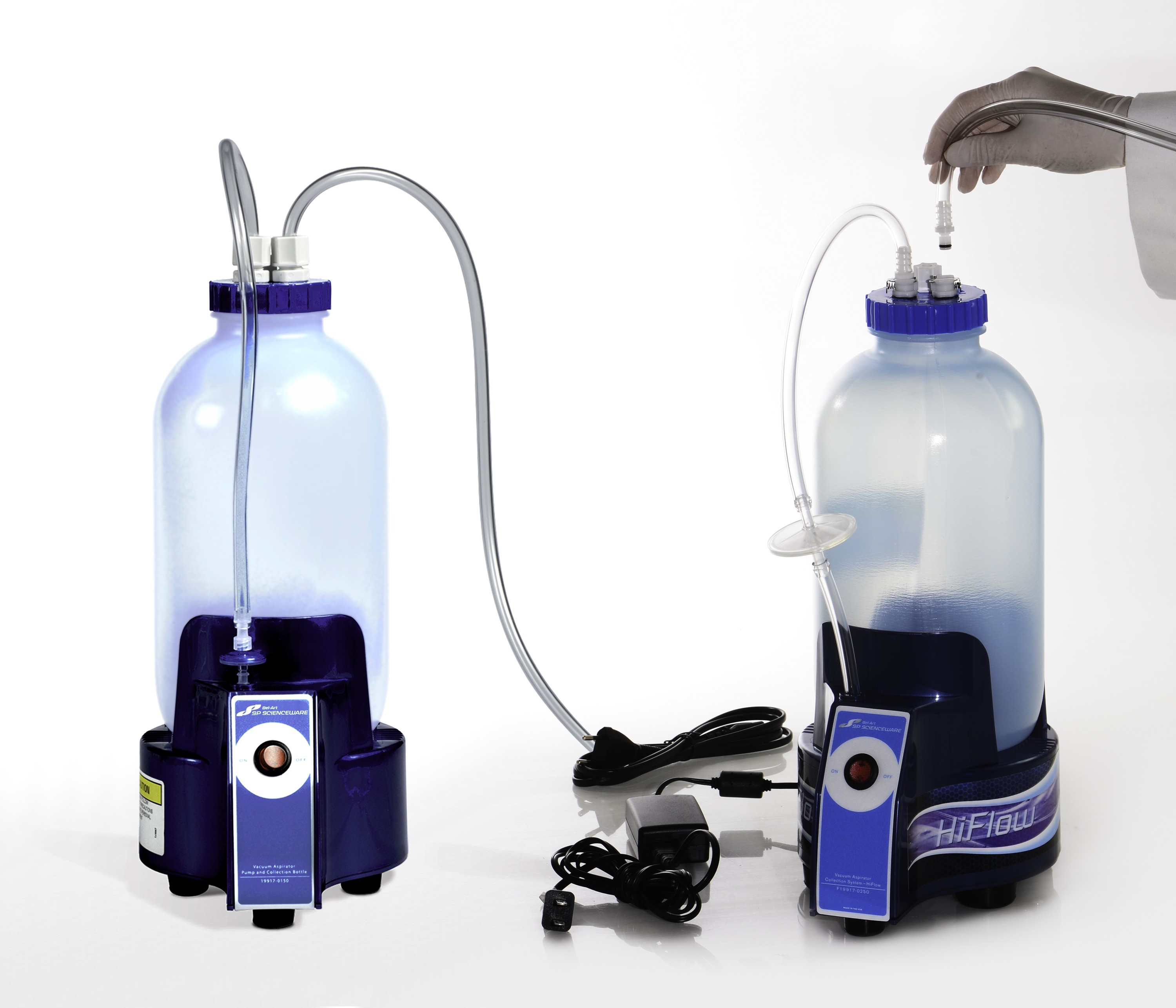 Vacuum Aspirator Collection Systems, 1.0 Gallon Bottle with Pump