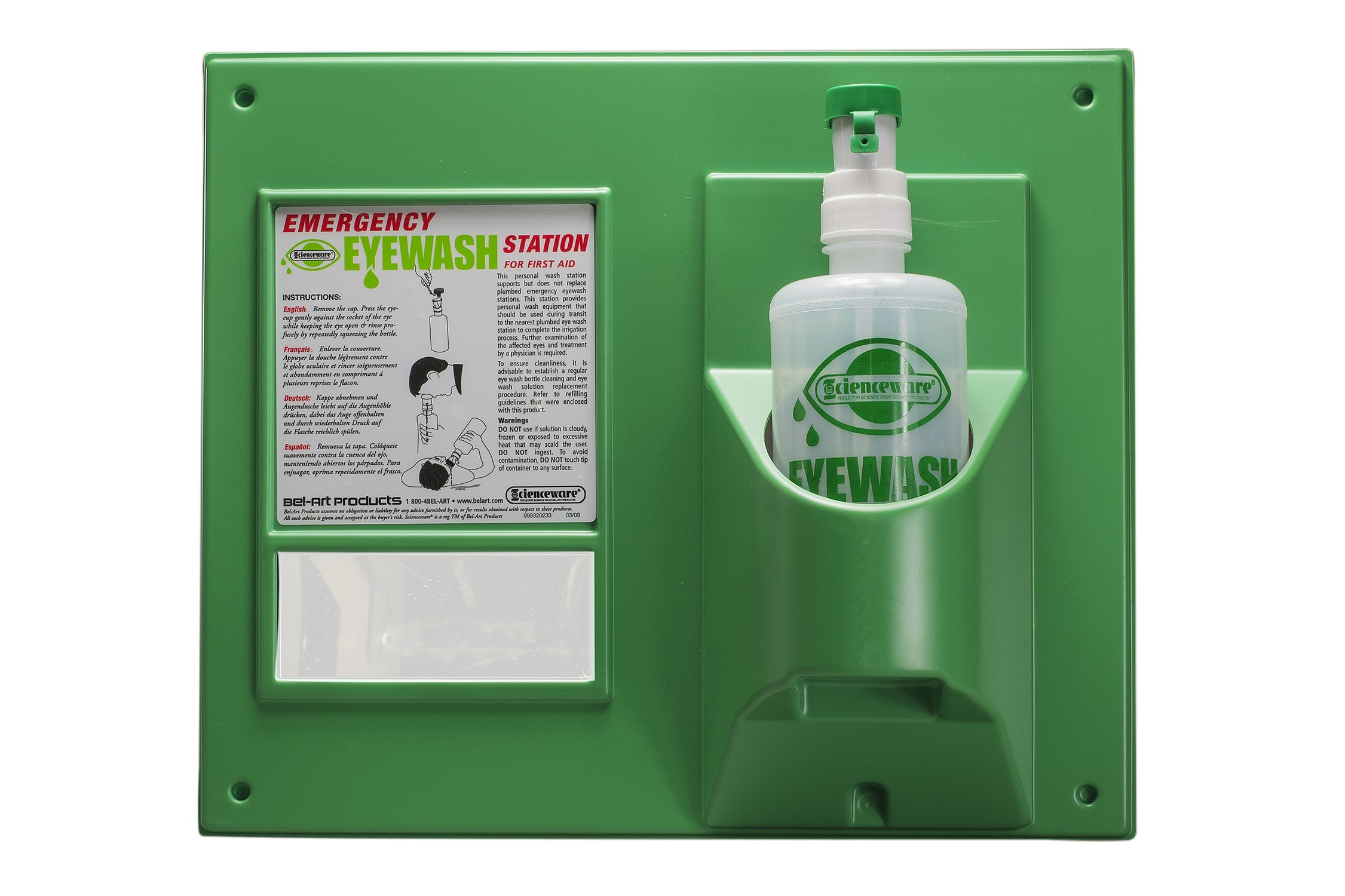 SP Bel-Art Emergency Eye Wash Safety Station; 1 Bottle, 1000ml 