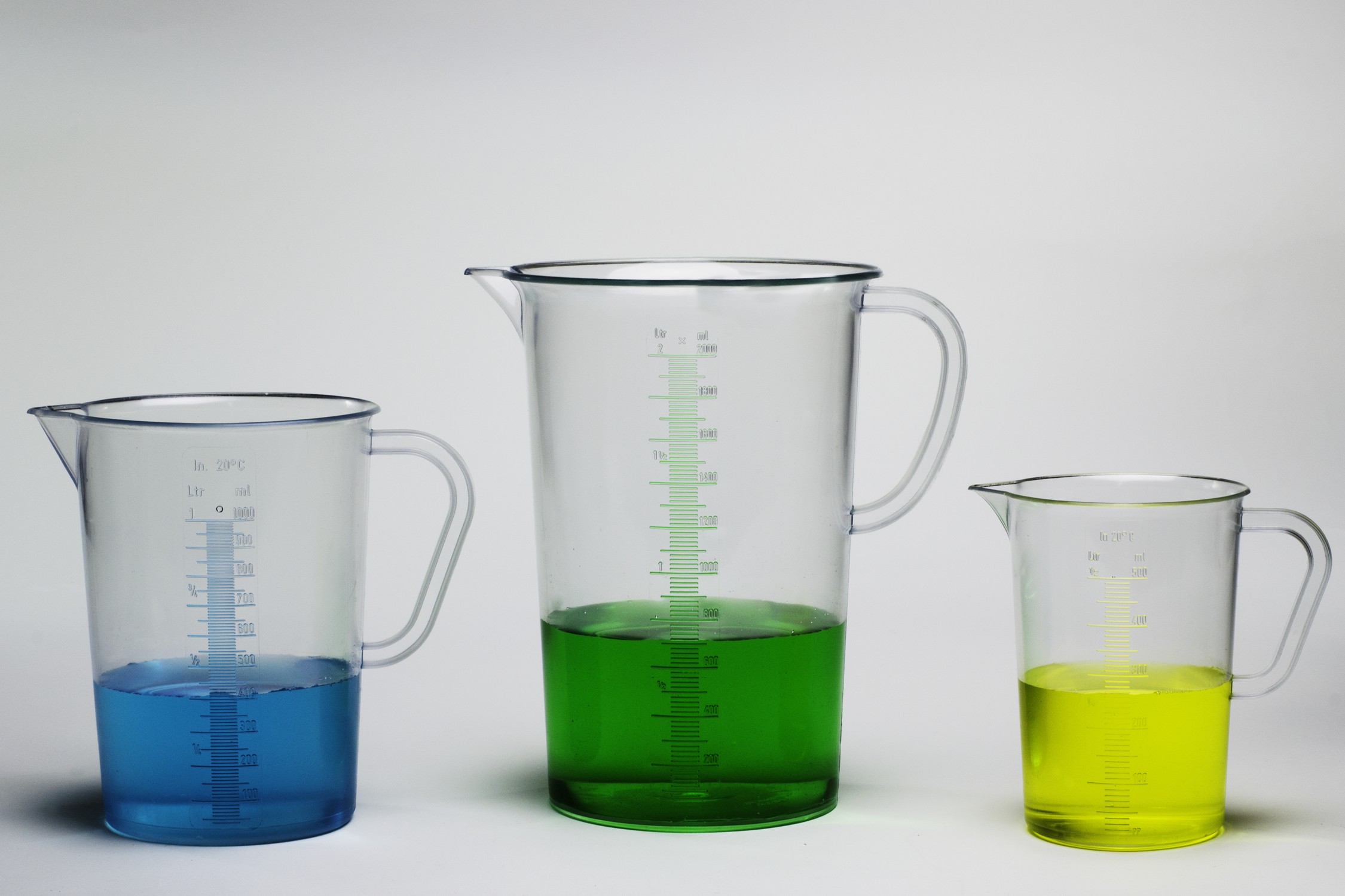 Tall Form Graduated Pitchers - Clear TPX