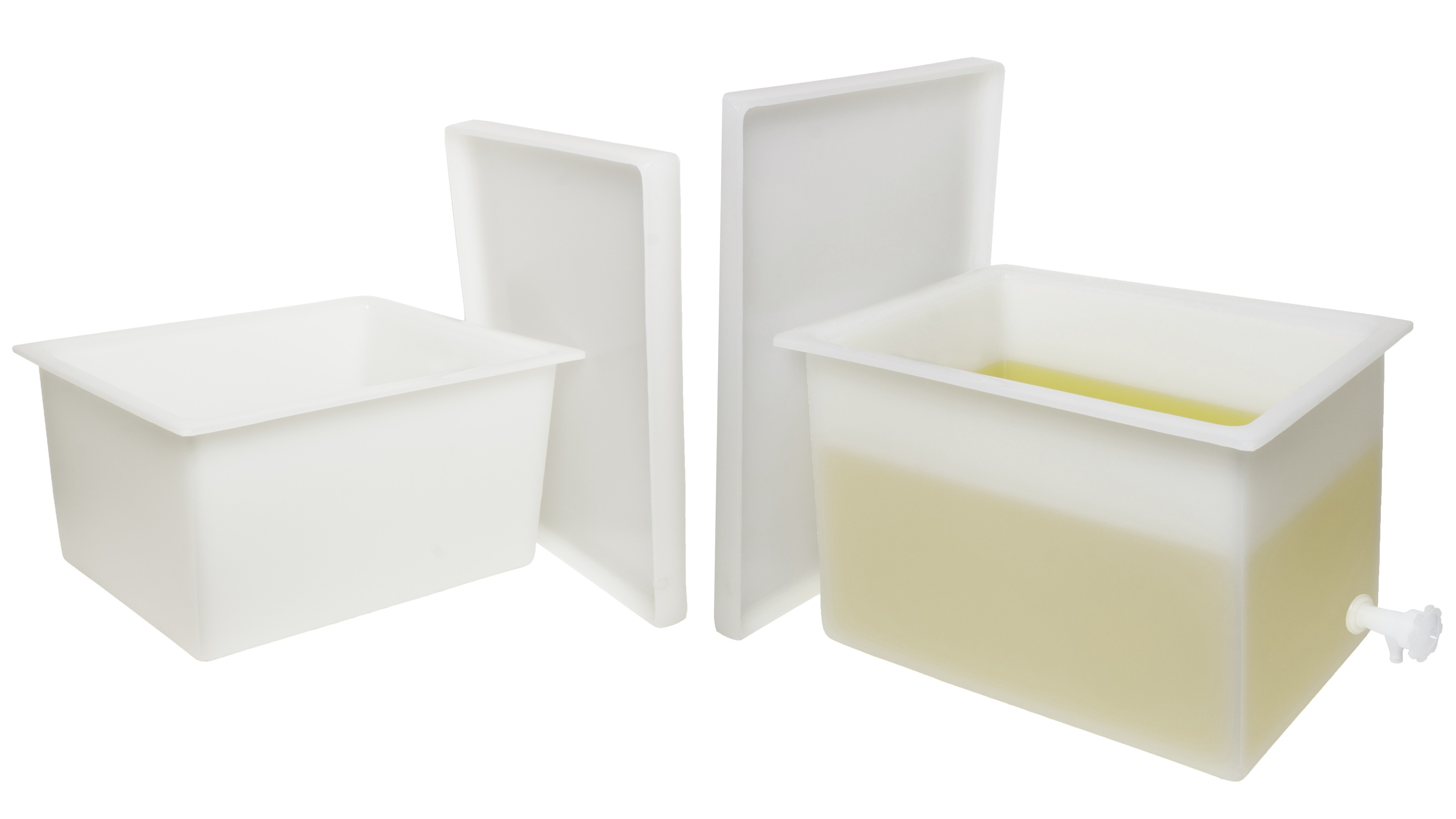 Heavy Duty Rectangular Tanks with Top Flanges