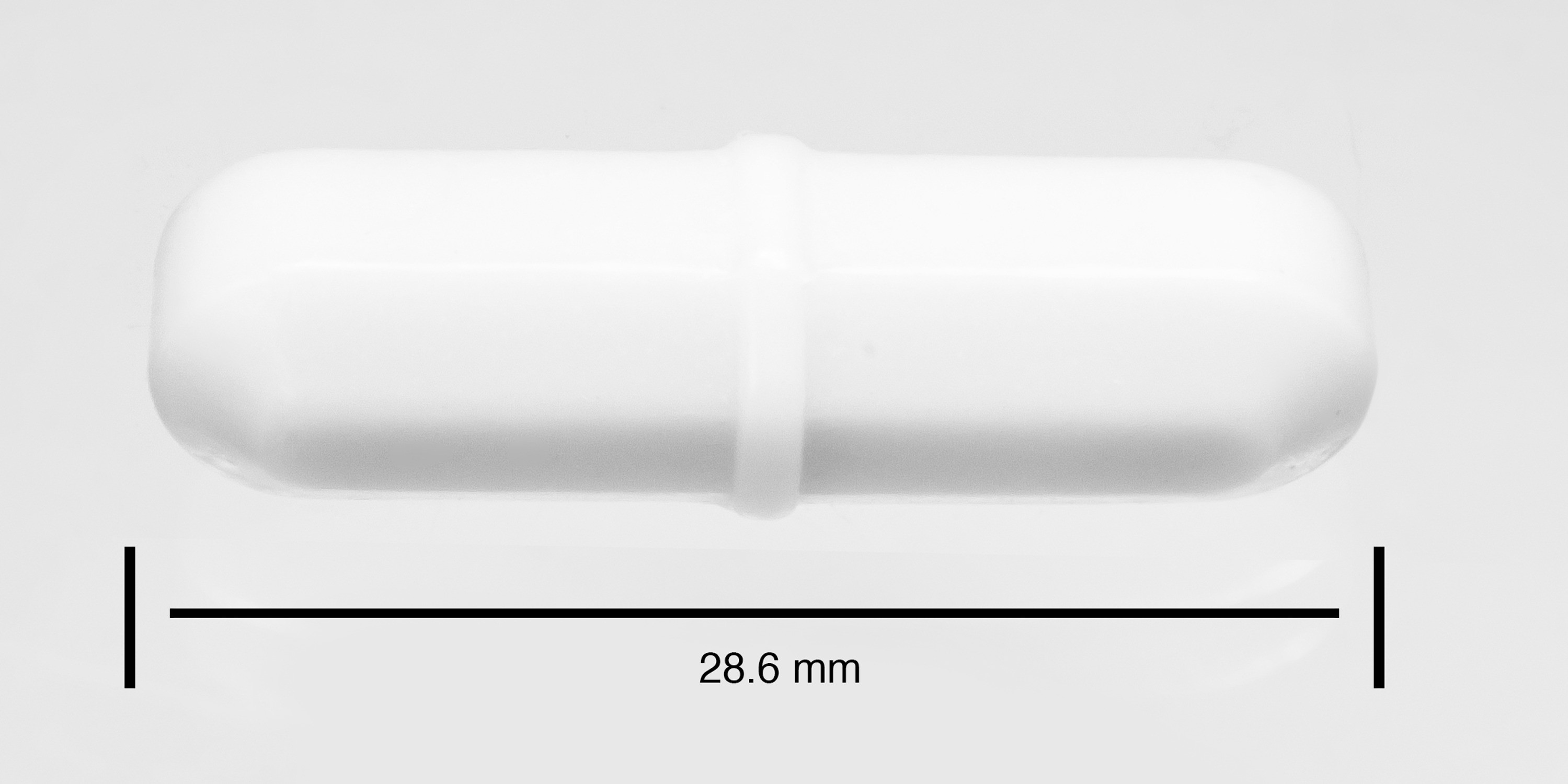 SP Bel-Art Spinbar Teflon Octagon Magnetic Stirring Bar; 28.6 x 8mm, White