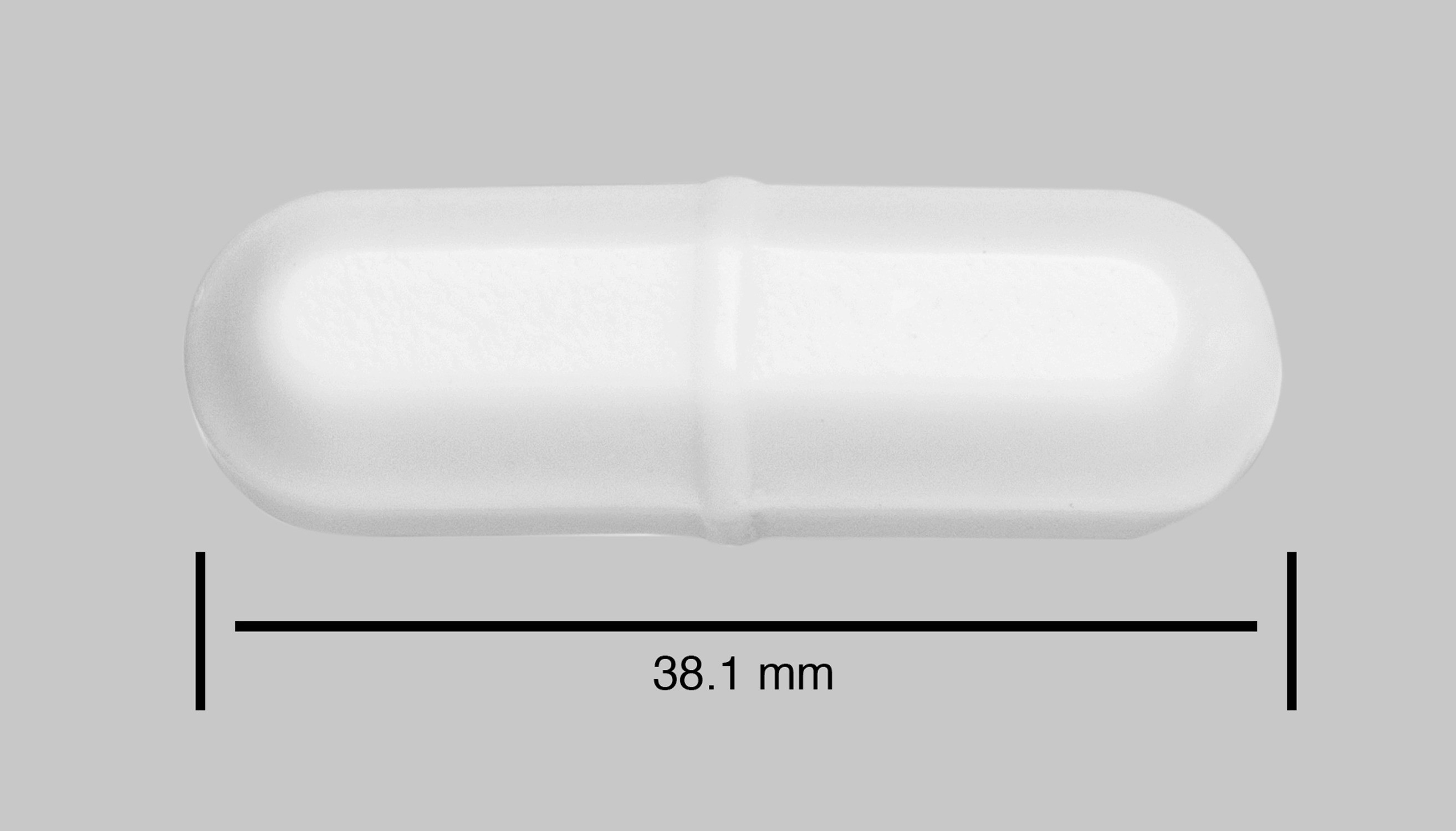 SP Bel-Art Spinbar Teflon Octagon Magnetic Stirring Bar; 38.1 x 12.7mm, White