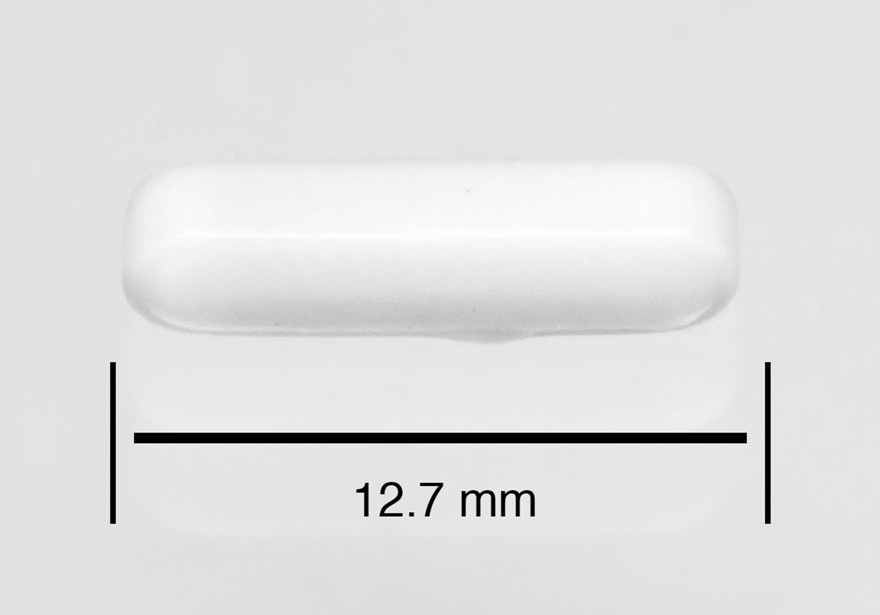 SP Bel-Art Spinbar Teflon Octagon Magnetic Stirring Bar; 12.7 x 3.2mm, White