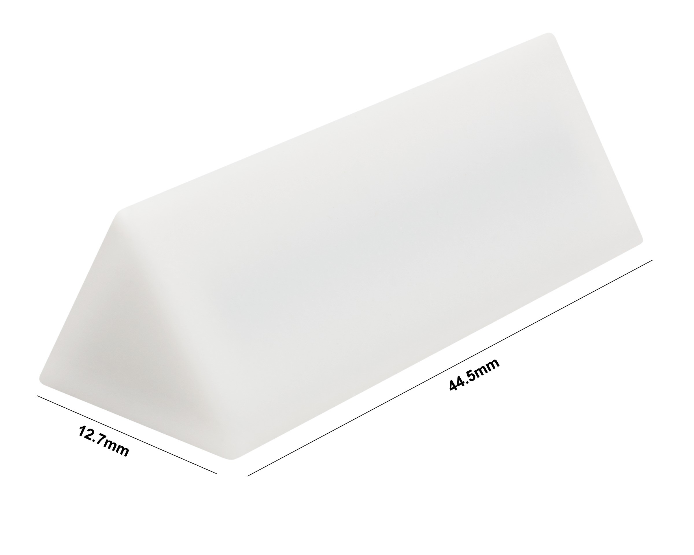 SP Bel-Art Spinwedge Teflon Magnetic Stirring Bar; 12.7 x 44mm, White
