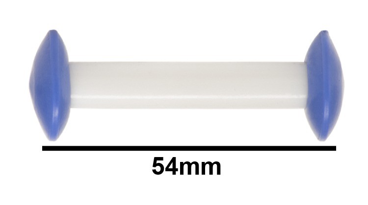 SP Bel-Art Circulus Teflon Magnetic Stirring Bar; 54mm Length, Blue