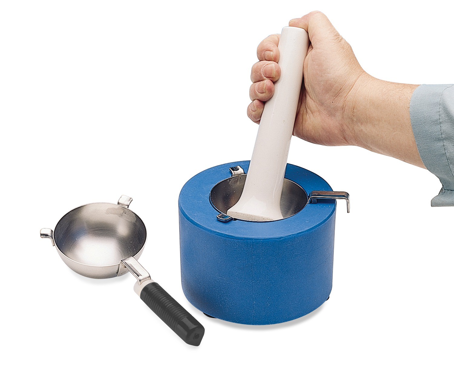 Liquid Nitrogen Cooled Mortar