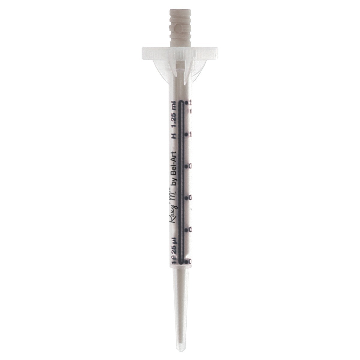SP Bel-Art Roxy M Non-Sterile 1.25ml Repeating Pipettor Tips (Pack of 100)