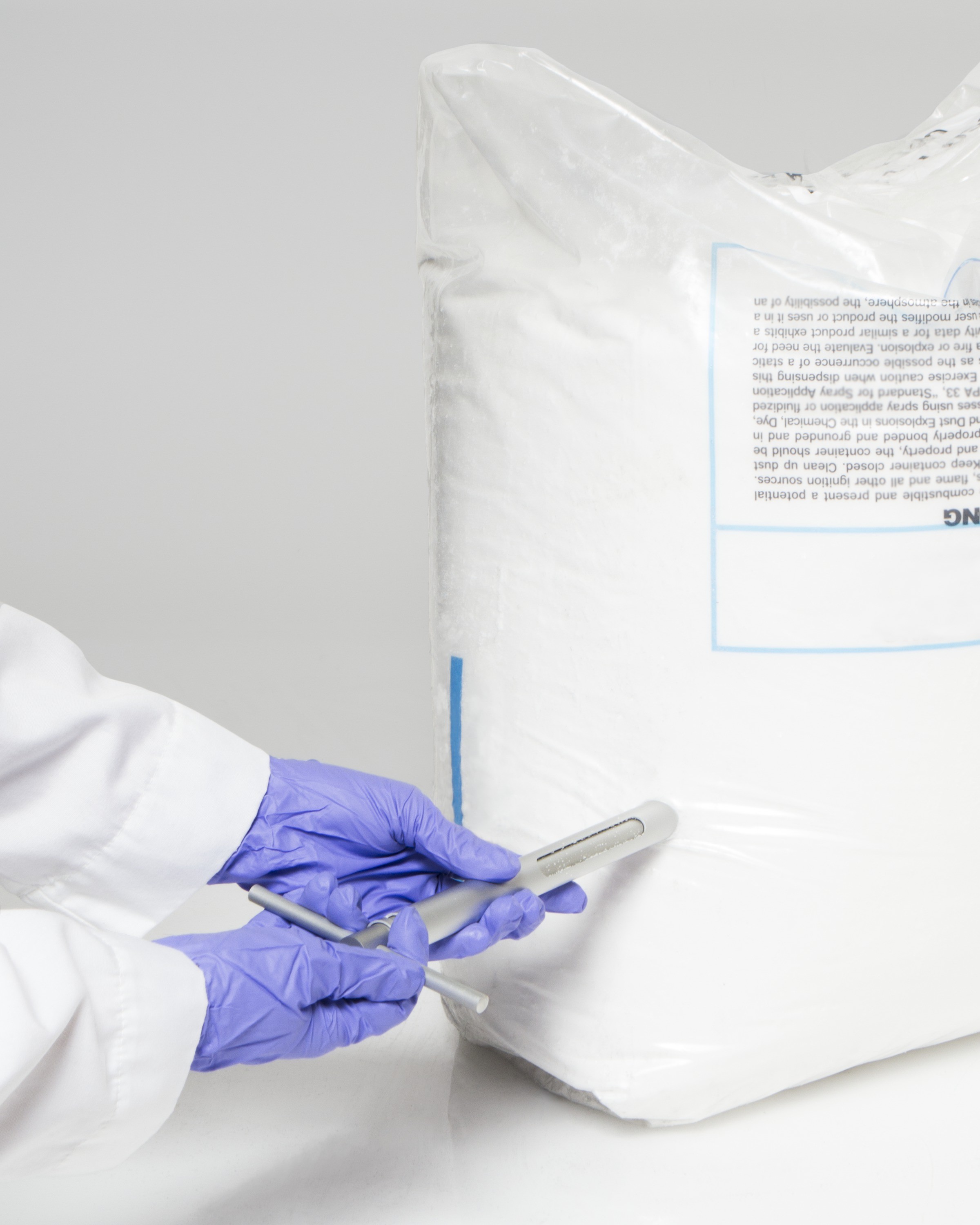 Three Zone Powder Sampler