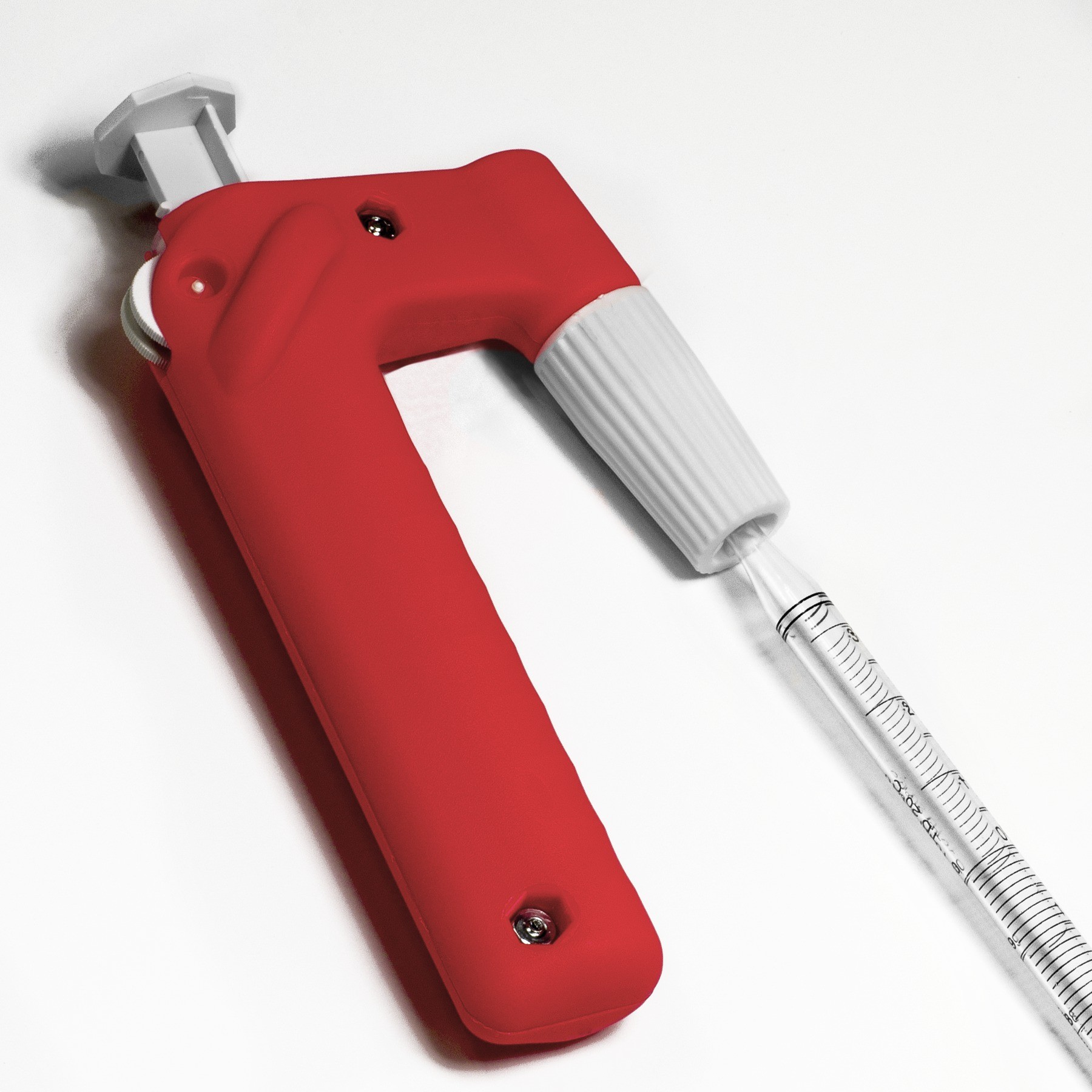 SP Bel-Art Economy Pipette Pump III 25ml Pipettor; Red