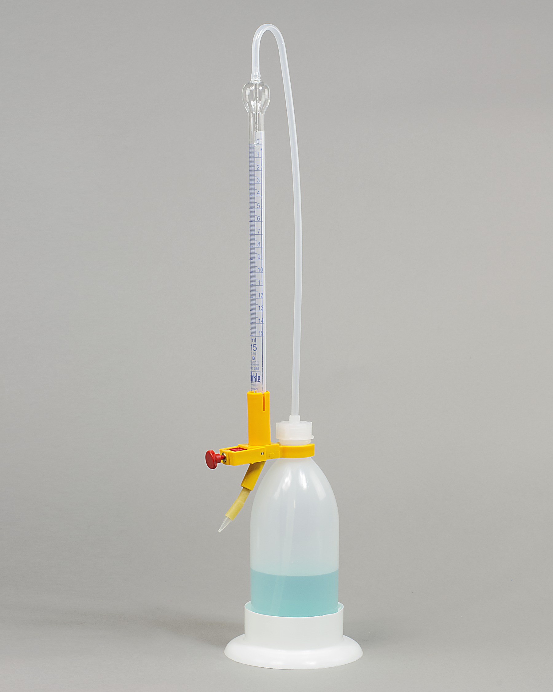 SP Bel-Art Glass 15ml Automatic Burette; 500ml Reservoir