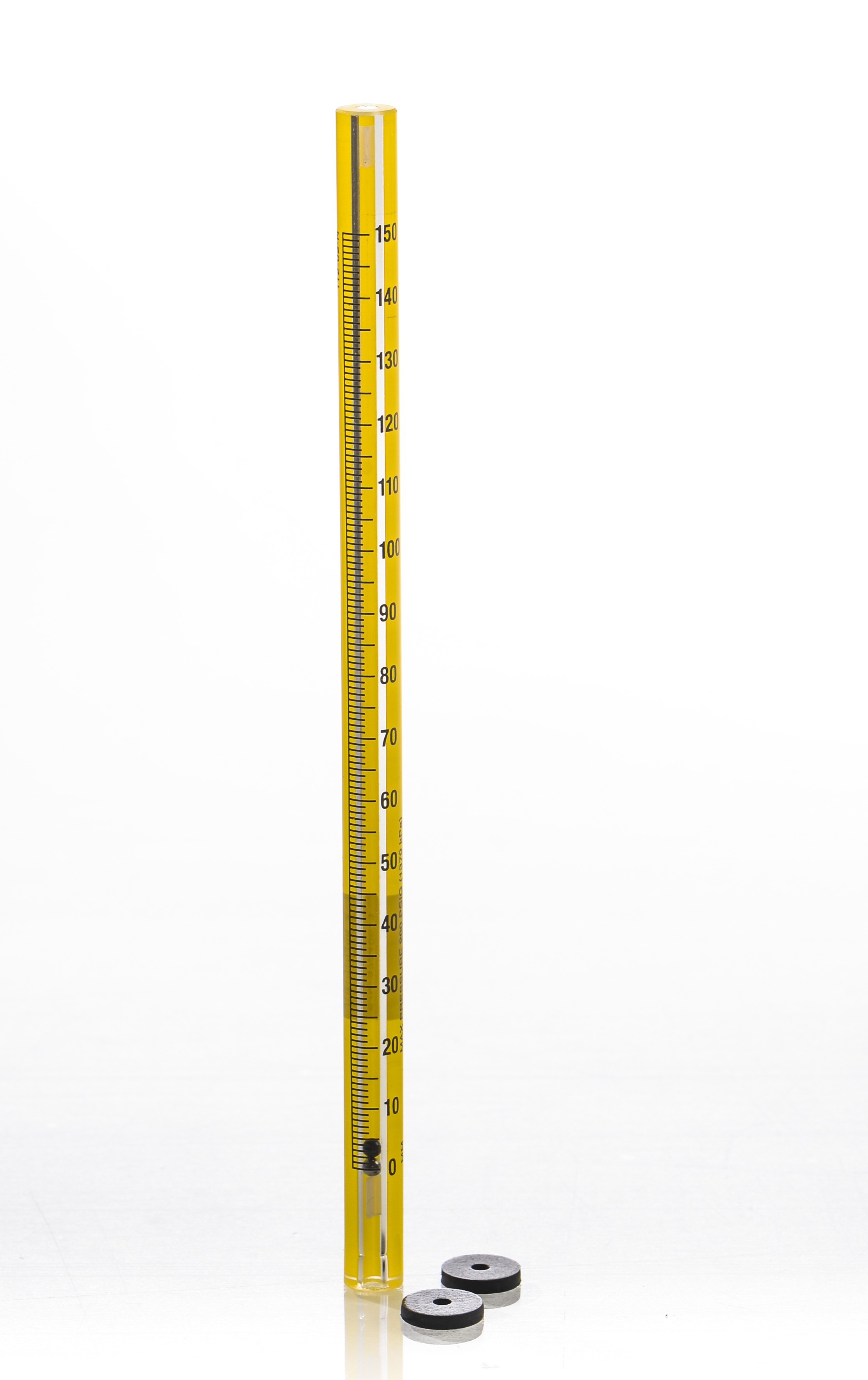 SP Bel-Art Riteflow Borosilicate Glass Unmounted Flowmeter; 150mm Scale, Size 2