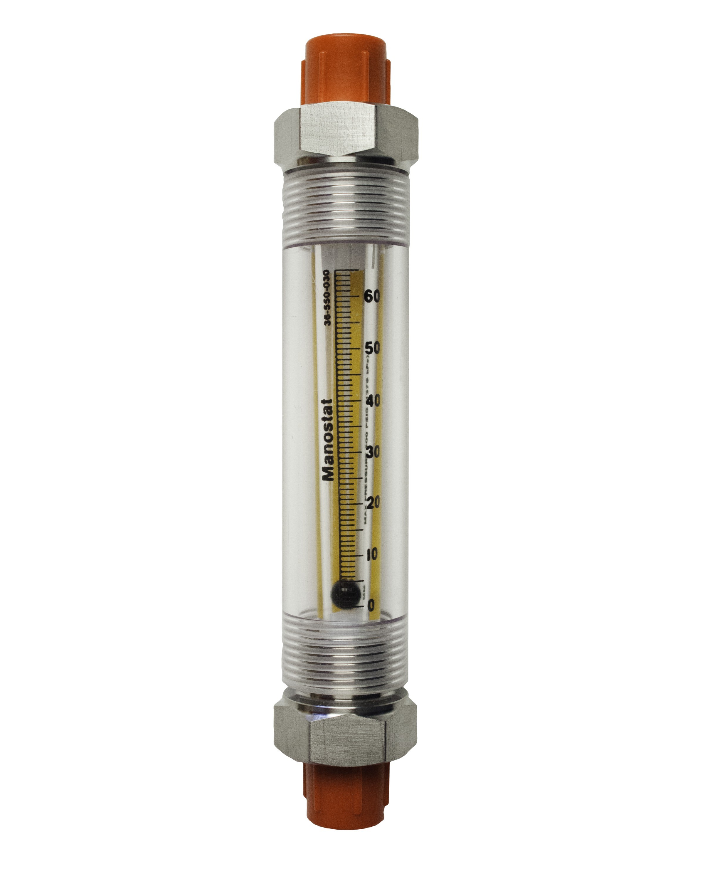 SP Bel-Art Riteflow Borosilicate Glass Guarded Flowmeter; 65mm Scale, Size 6