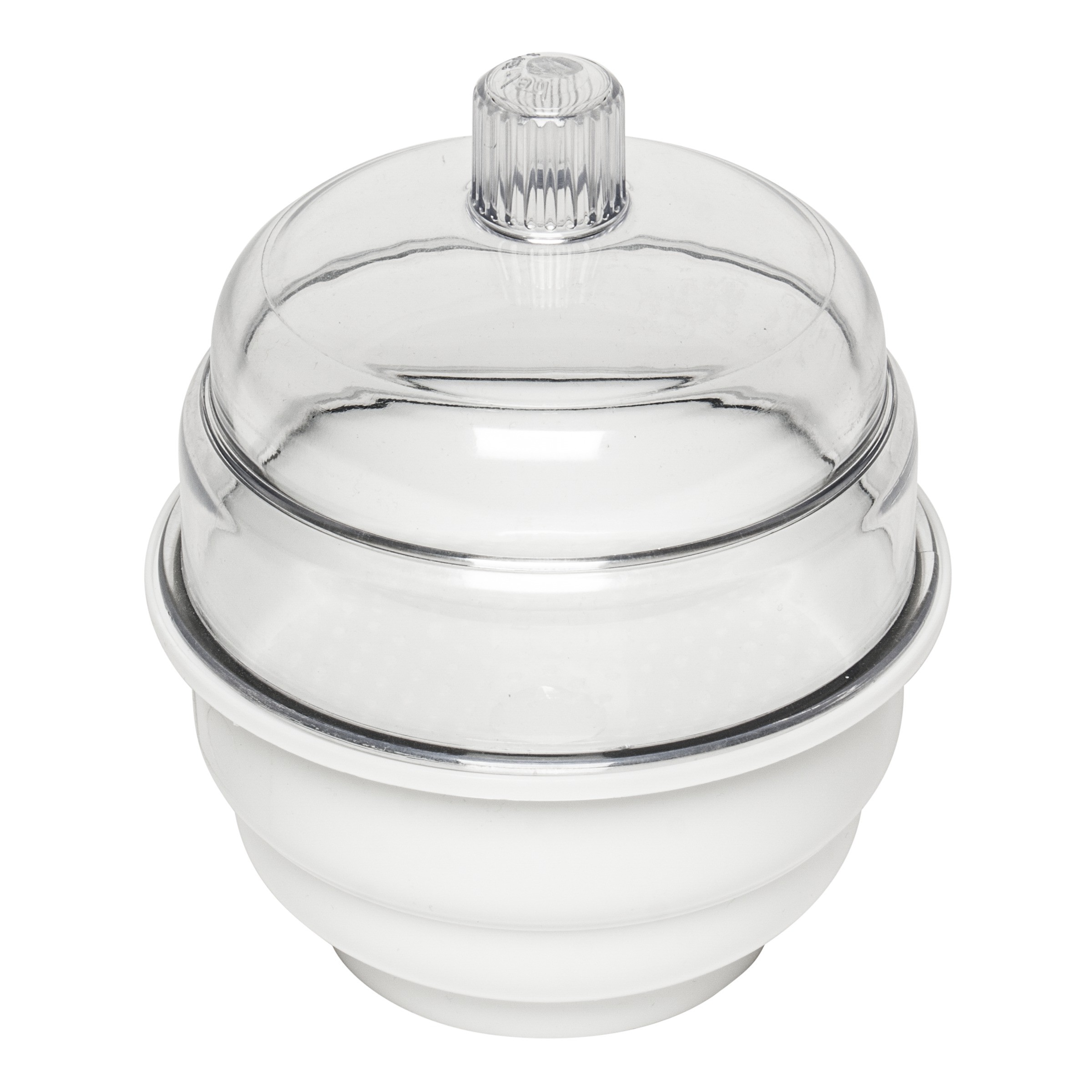 SP Bel-Art "Space Saver" Polycarbonate/Polypropylene Desiccator; 0.09 cu. ft.