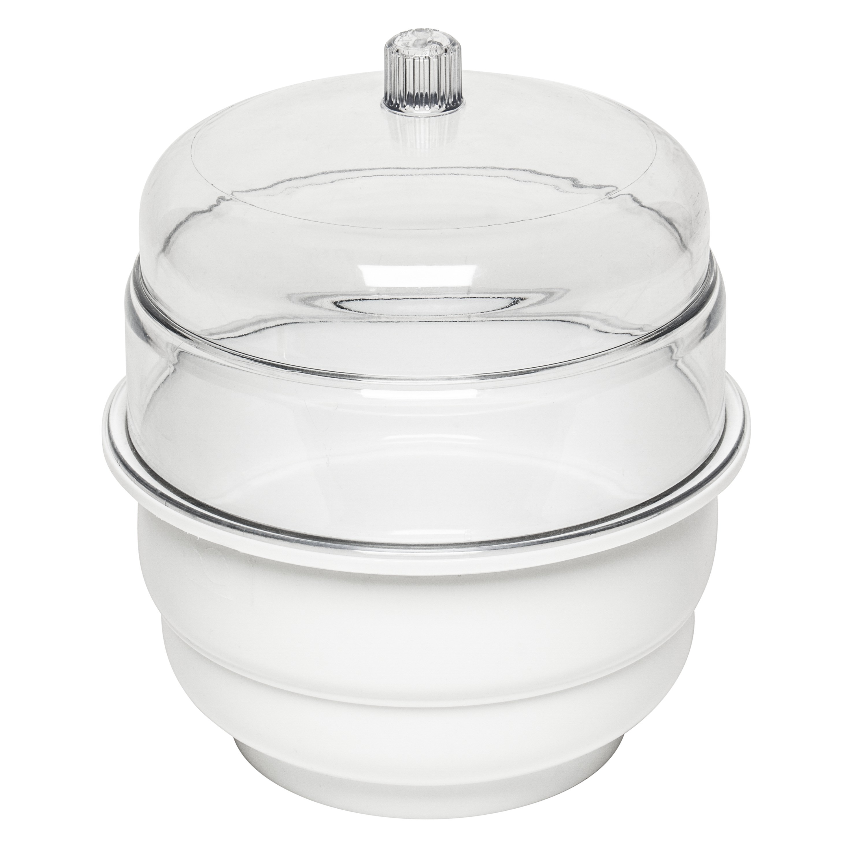 SP Bel-Art "Space Saver" Polycarbonate/Polypropylene Desiccator; 0.31 cu. ft.