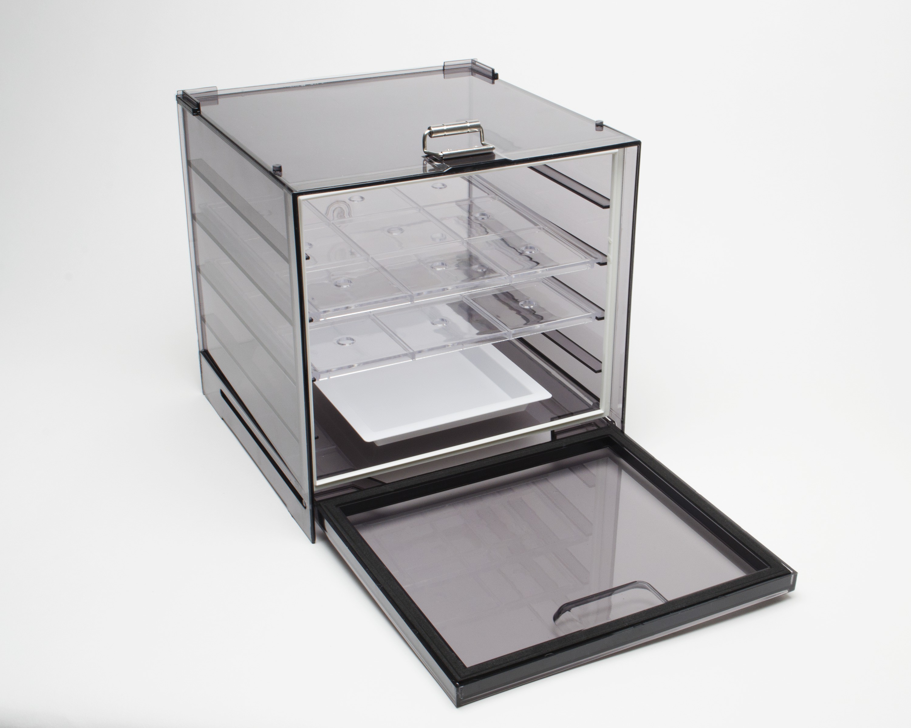 SP Bel-Art Dry-Keeper Stacking Polystyrene Desiccator Cabinet; 0.35 cu. ft.