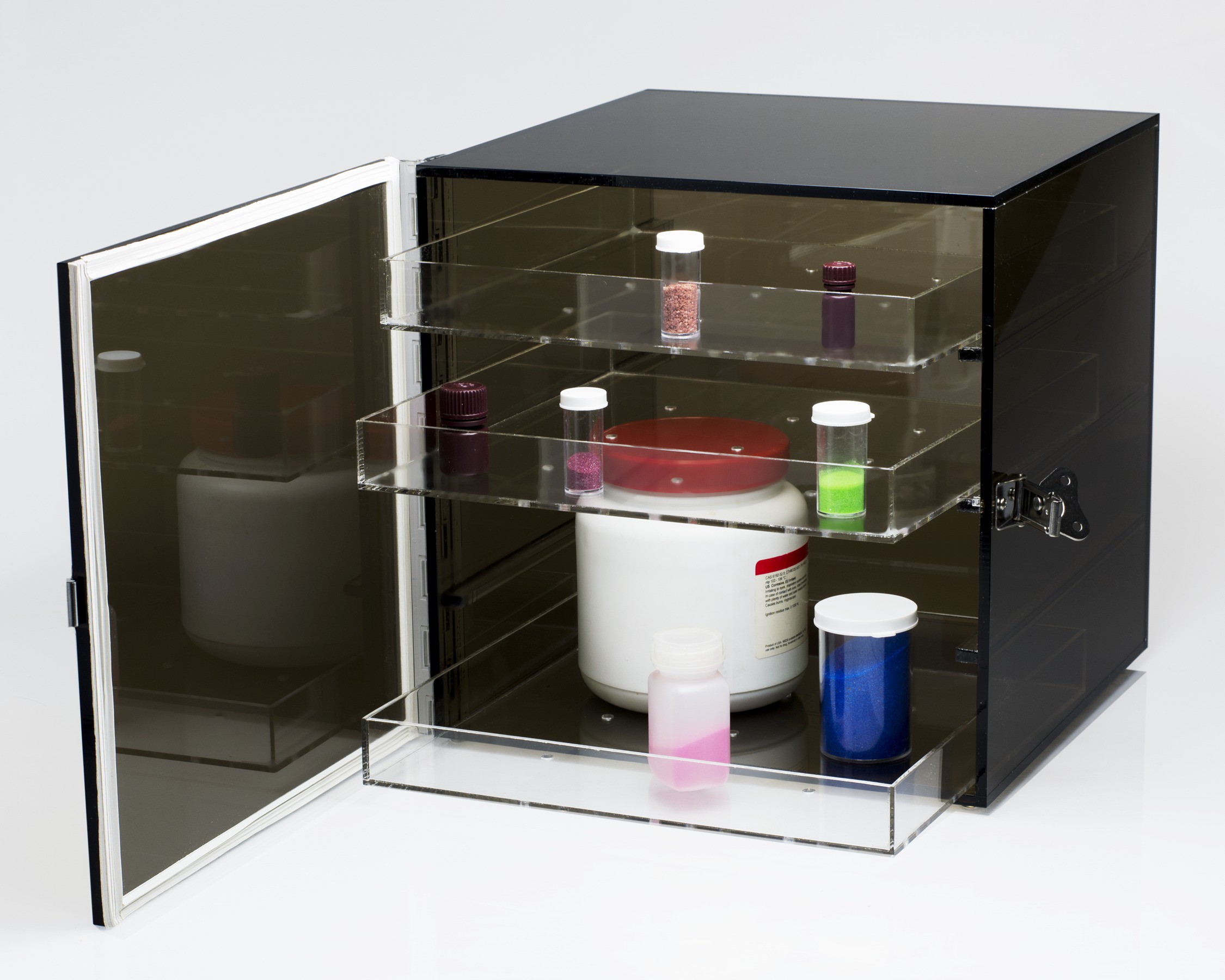 SP Bel-Art Bronze Acrylic Desiccator Cabinet; 0.82 cu. ft