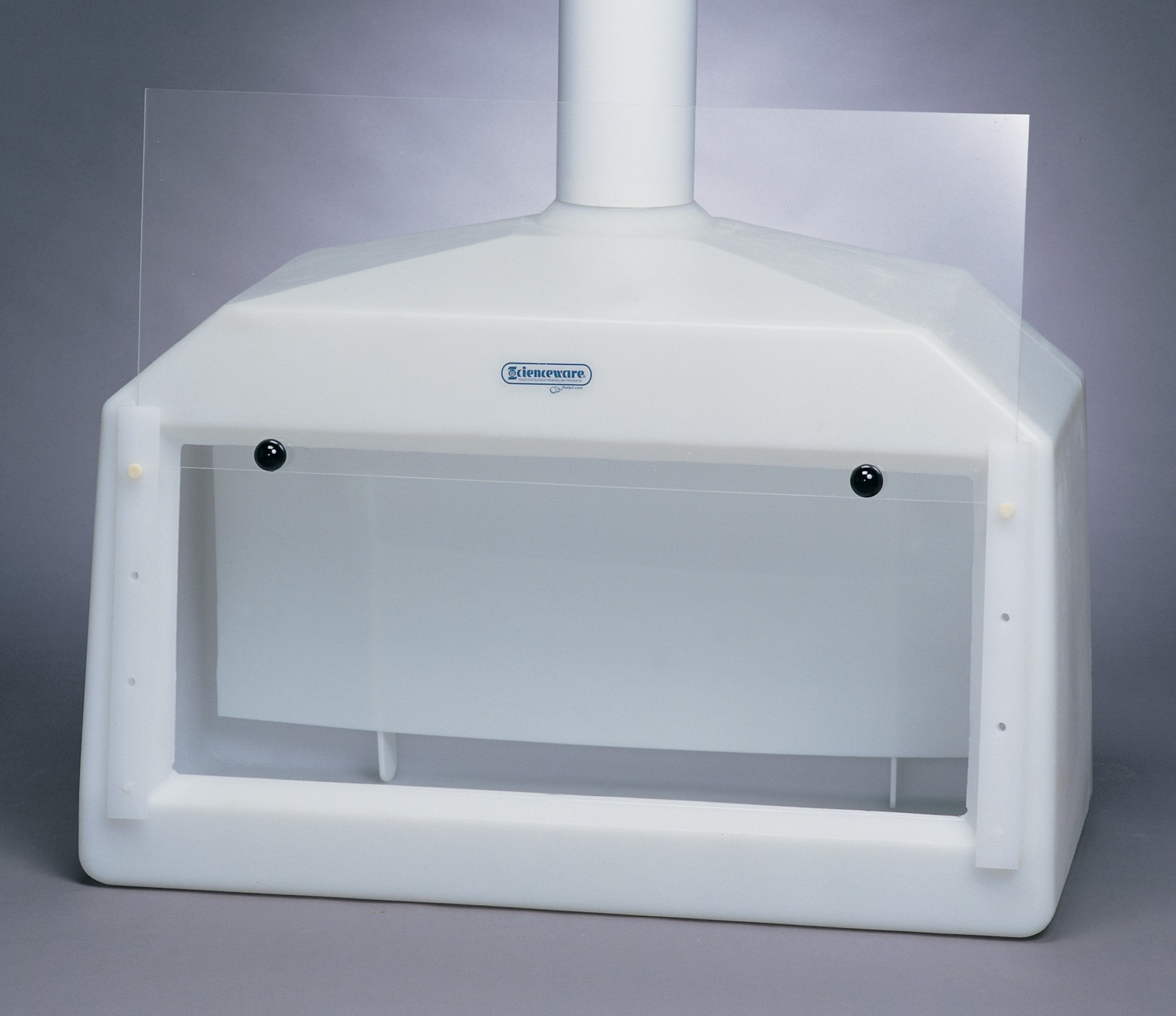 Large Molded Fume Hood with Baffle